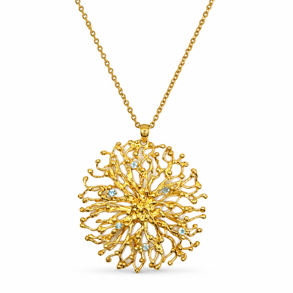 NURAI Bold Pendant Necklace