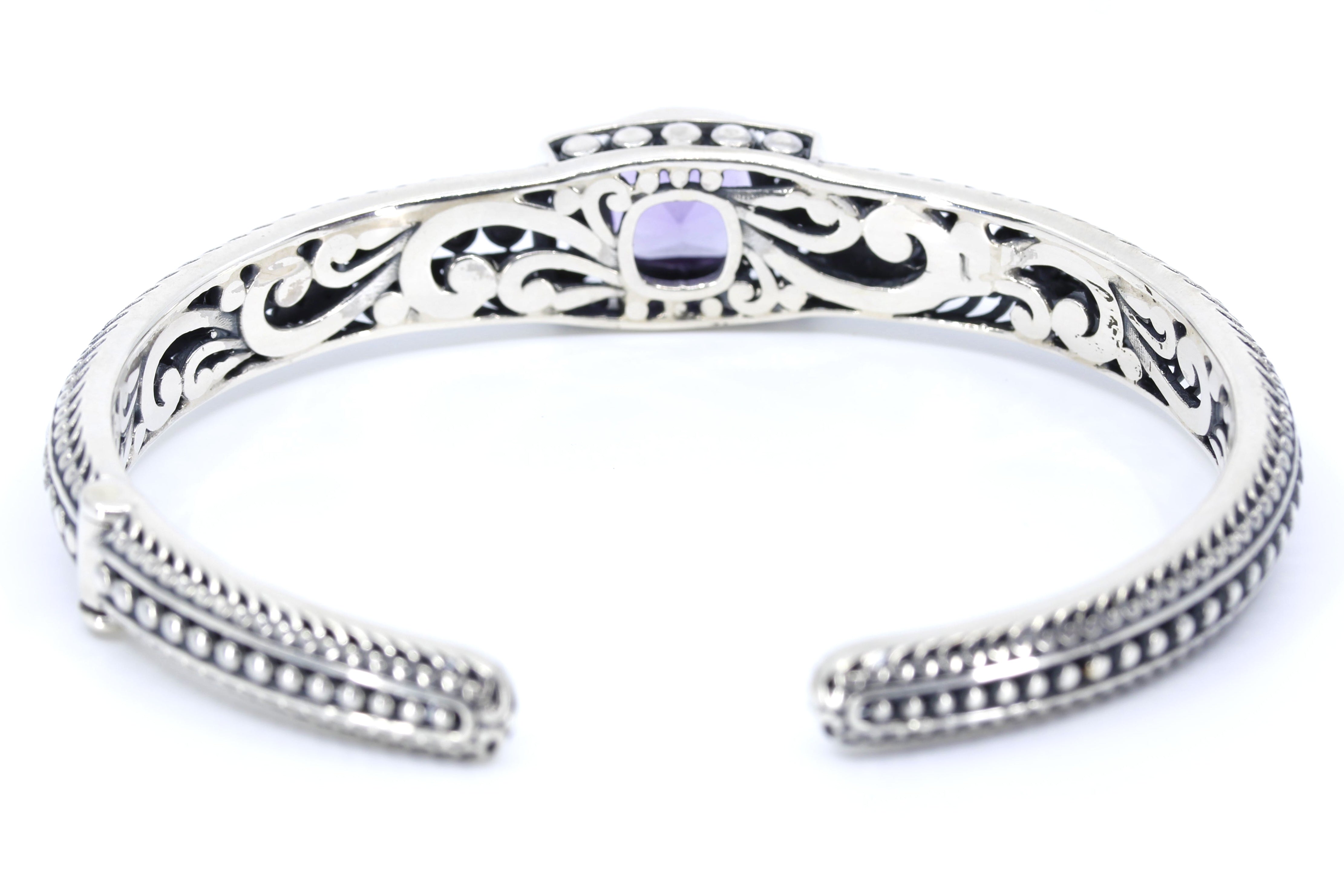 ALBA Amethyst Cuff Bracelet