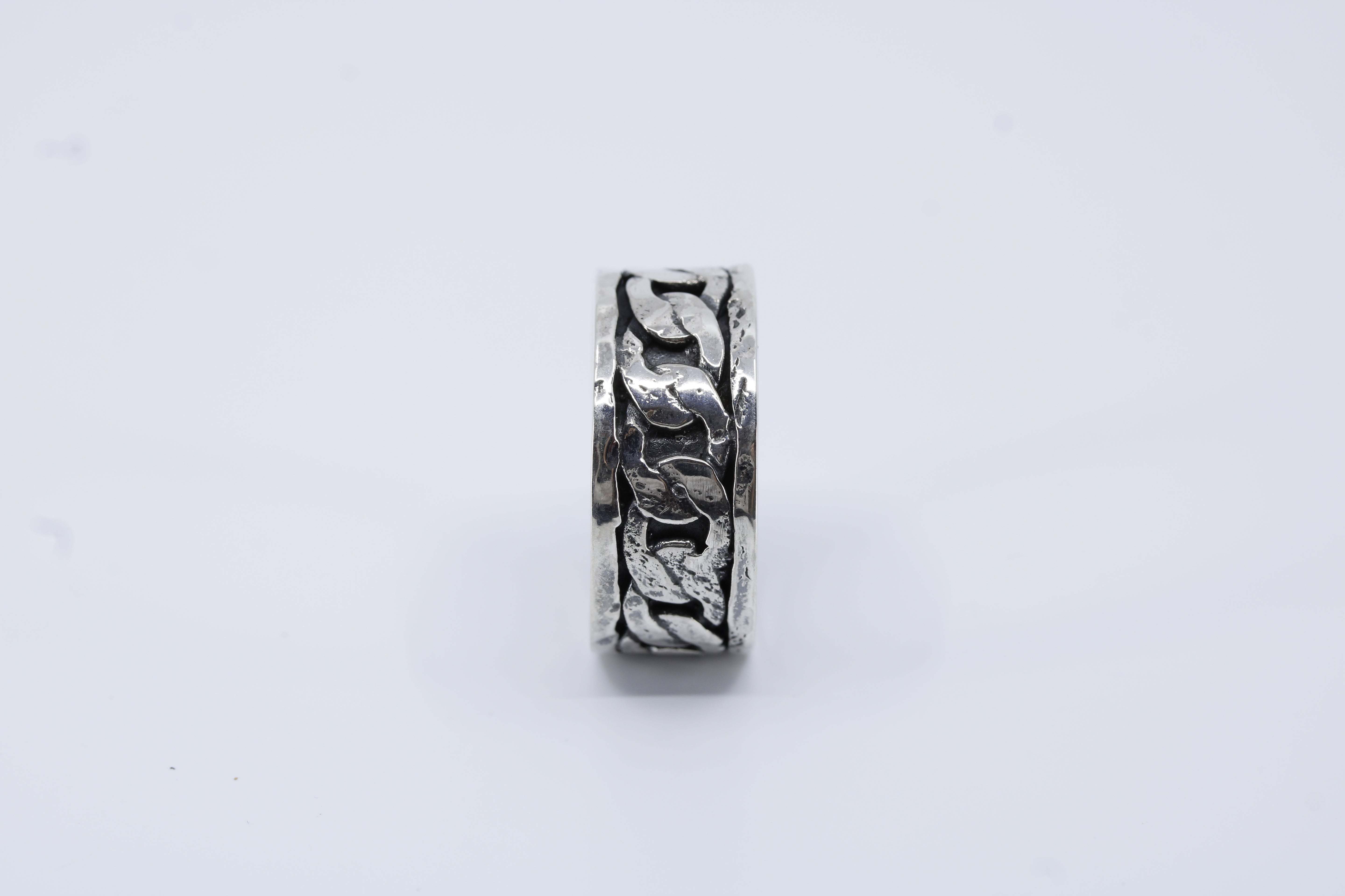 AL CANAL Inset Band Ring