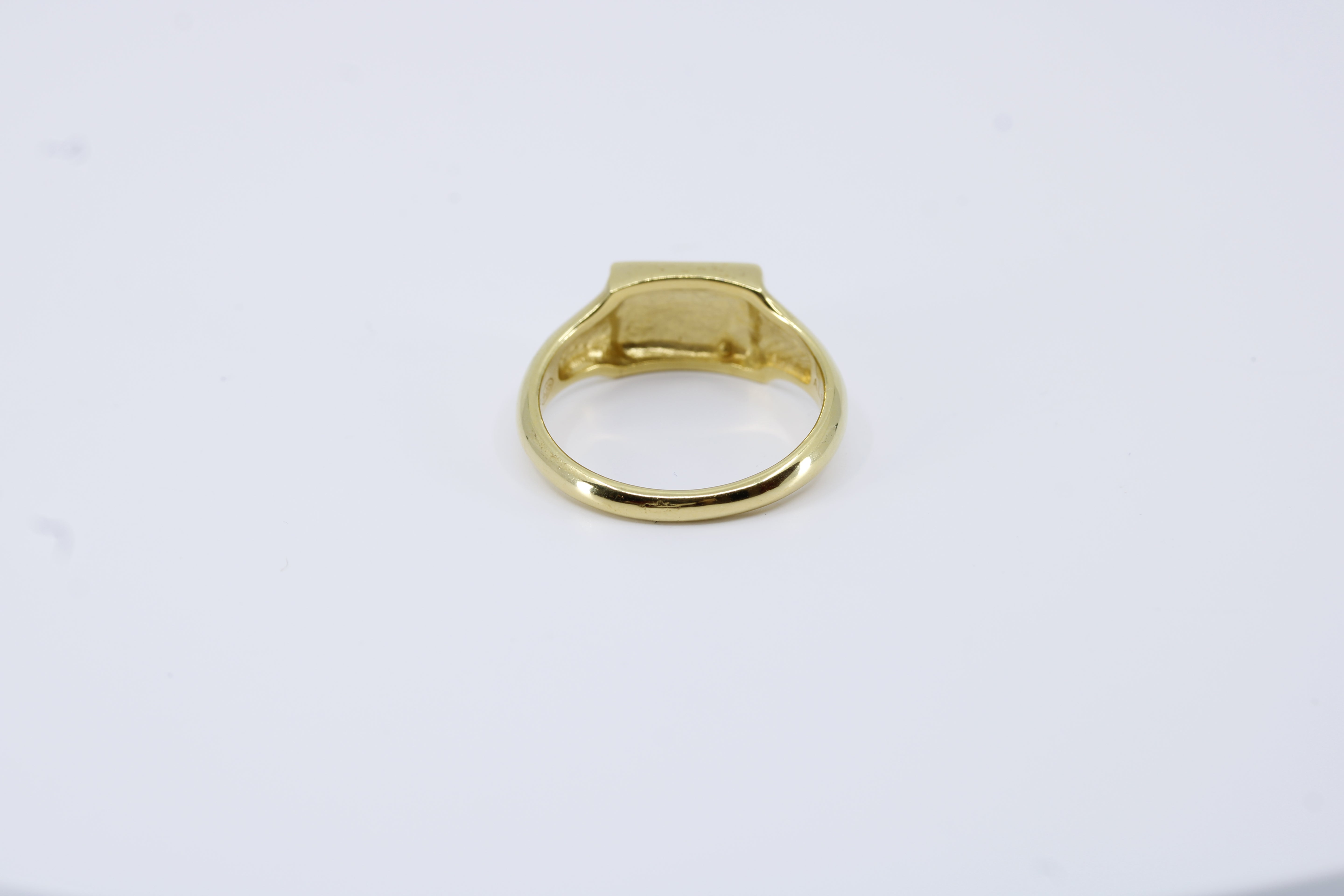 Linea 18K Gold Vermeil Rectangular Signet Ring