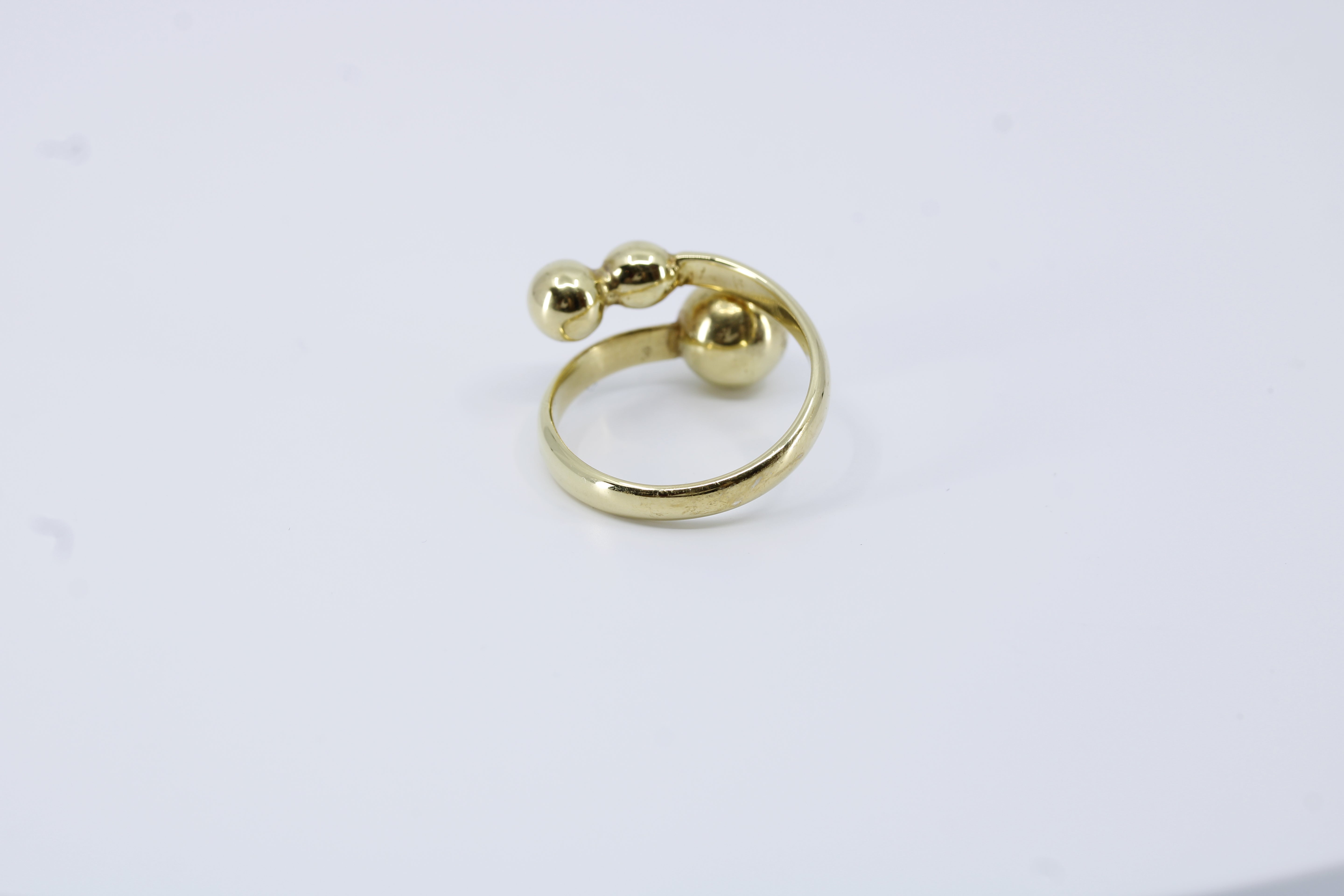 Sfera 18K Gold Vermeil Overlap Band Ring