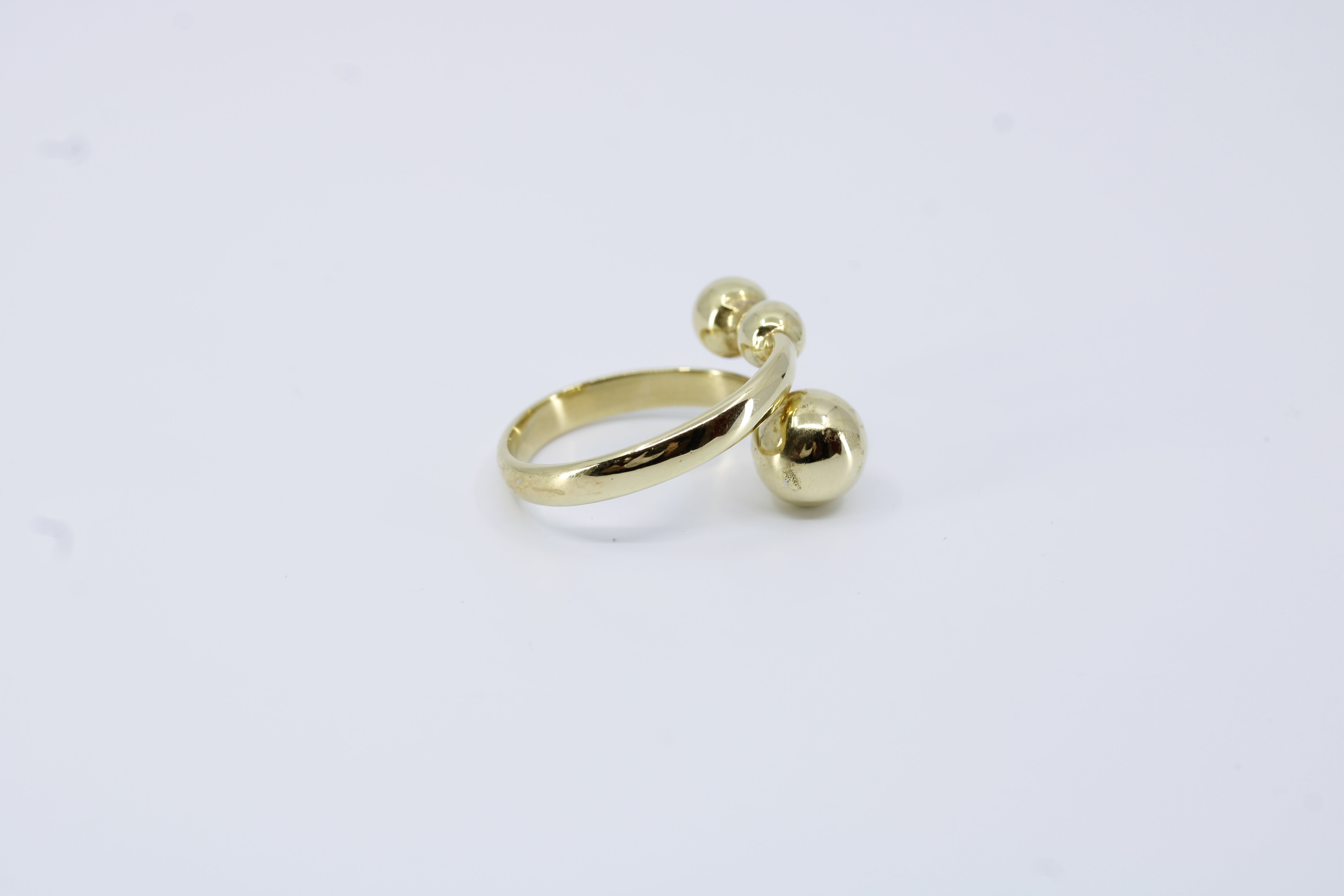 Sfera 18K Gold Vermeil Overlap Band Ring