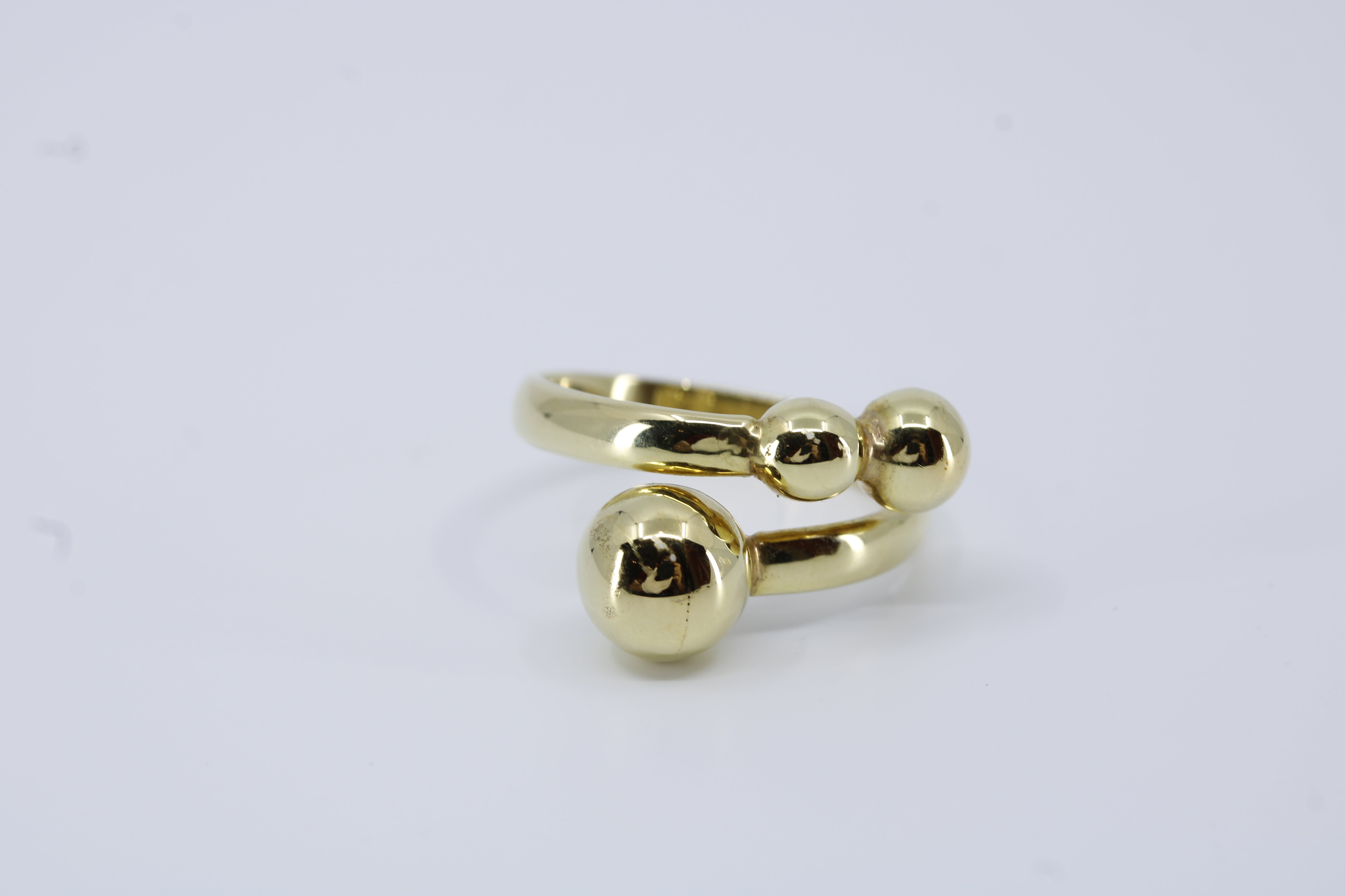 Sfera 18K Gold Vermeil Overlap Band Ring