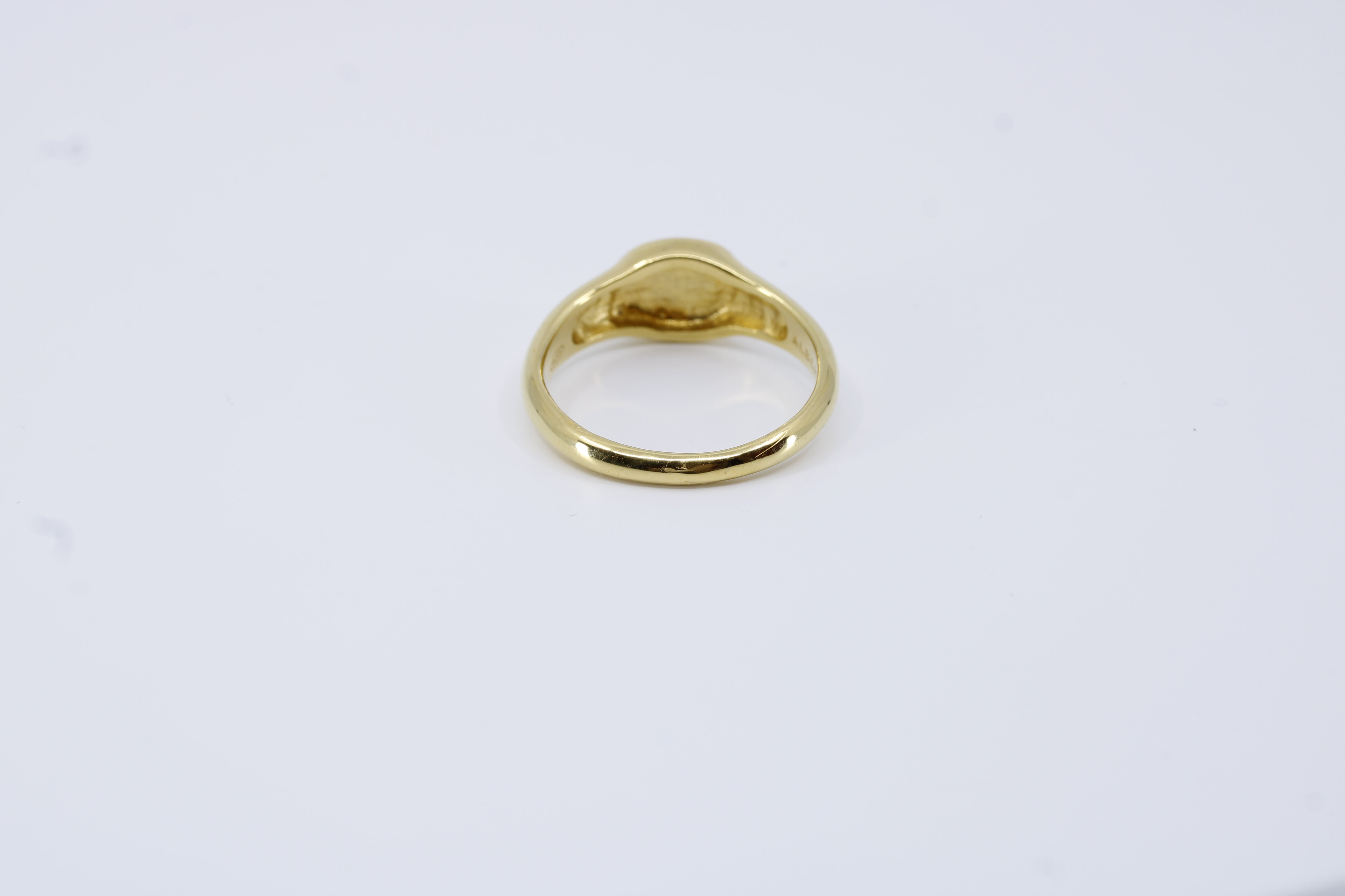 Linea 18K Gold Vermeil Bold Signet Band Ring