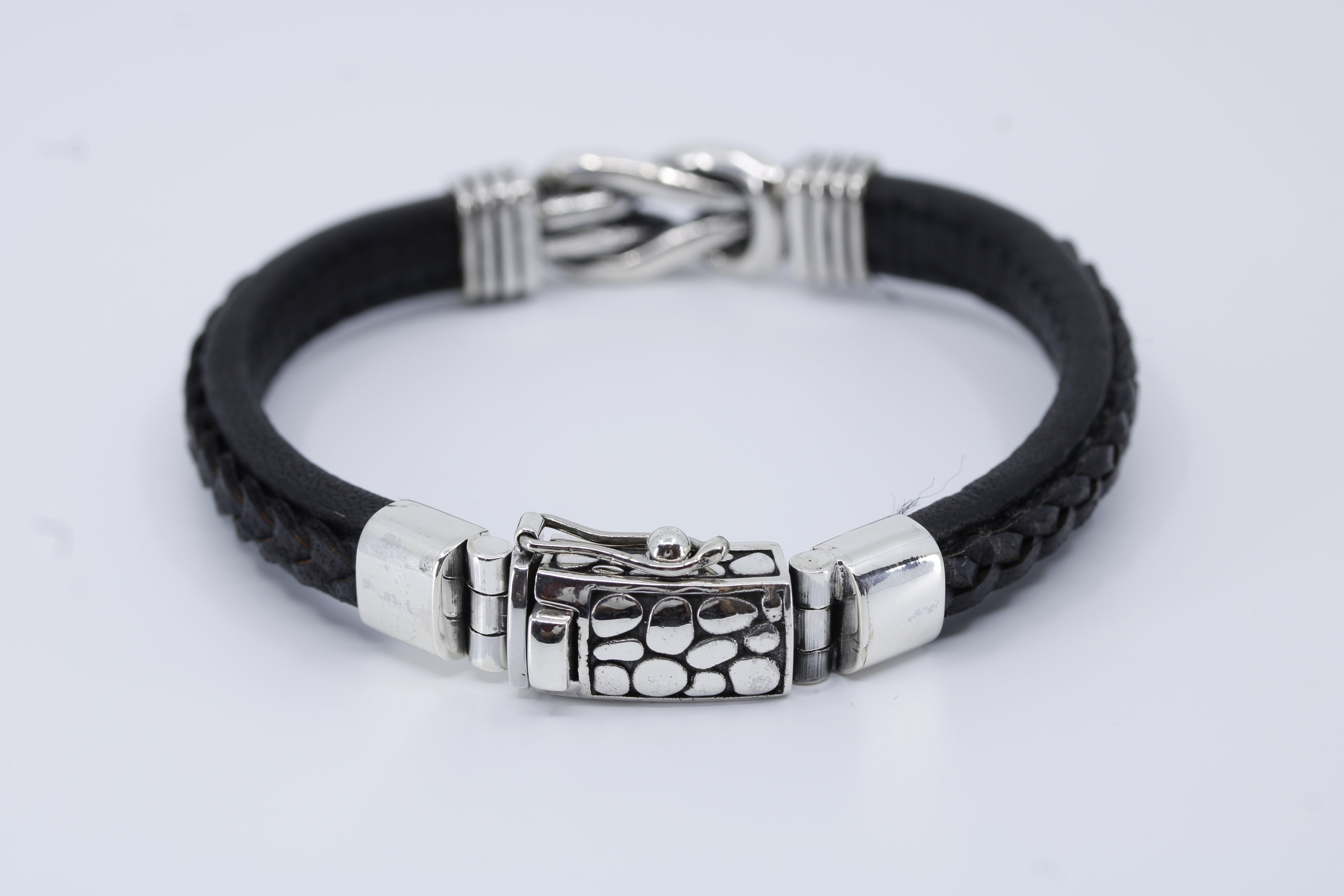 Casa Bali Knot Leather Bracelet