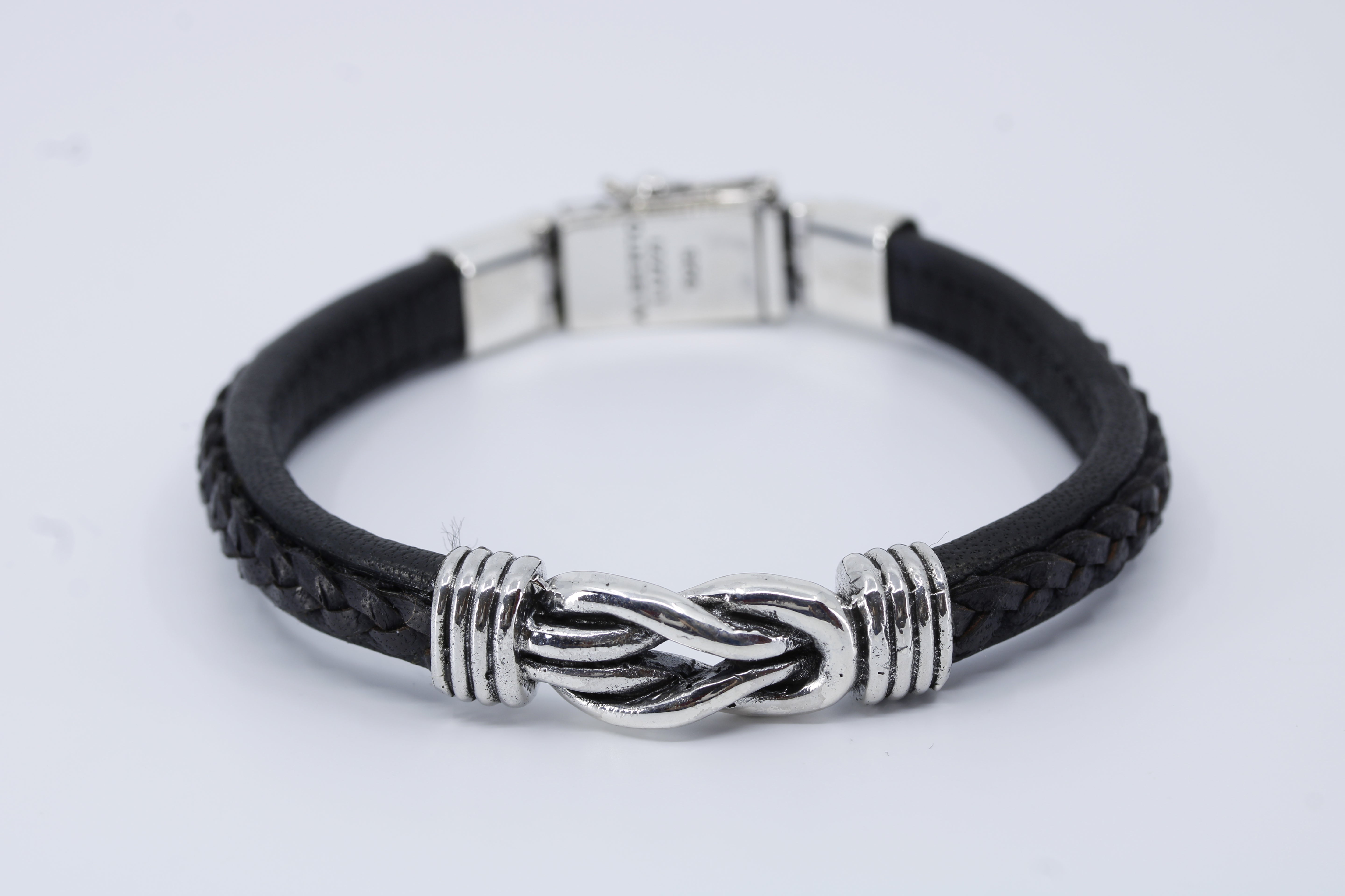 Casa Bali Knot Leather Bracelet