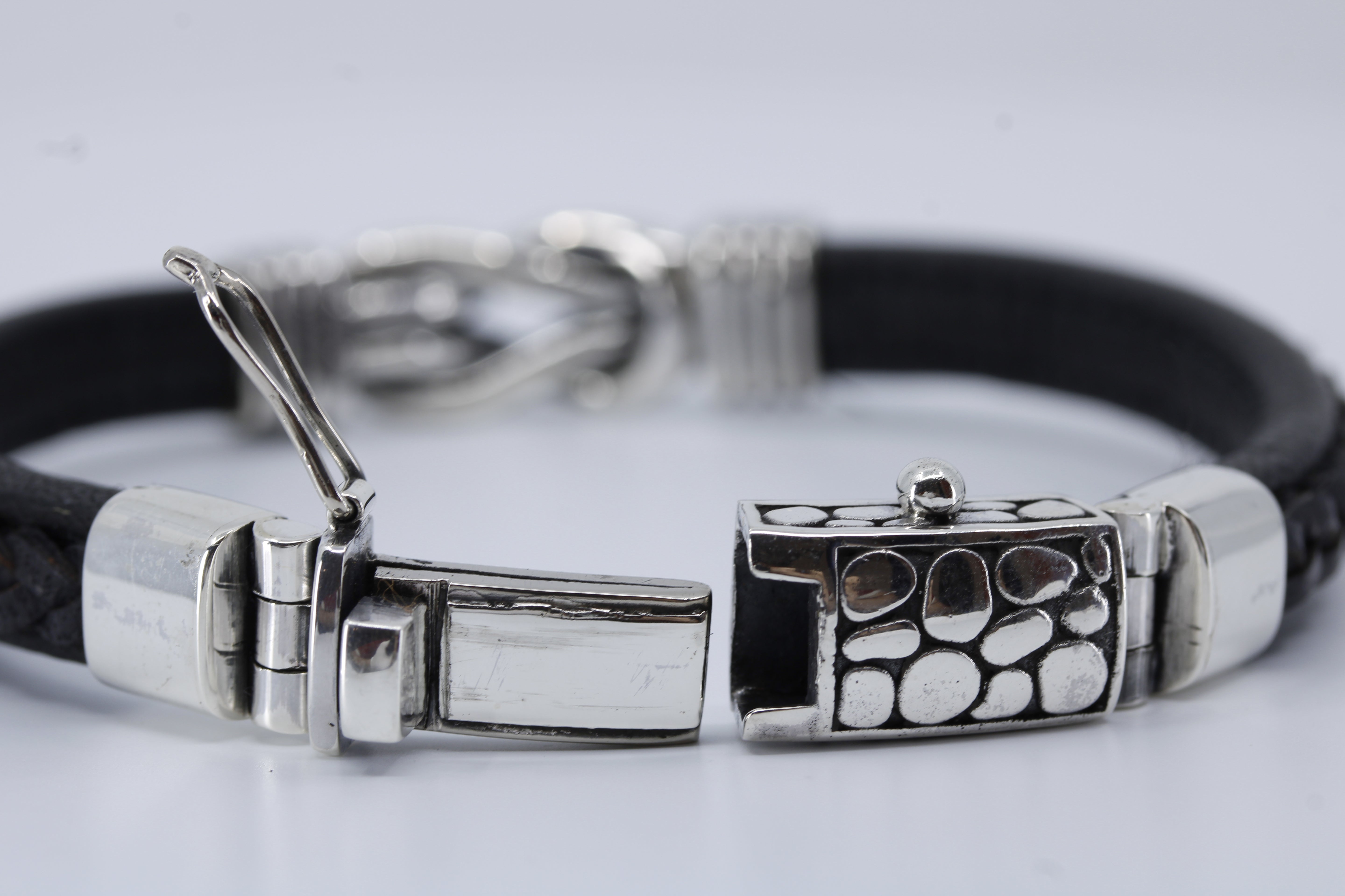 Casa Bali Knot Leather Bracelet