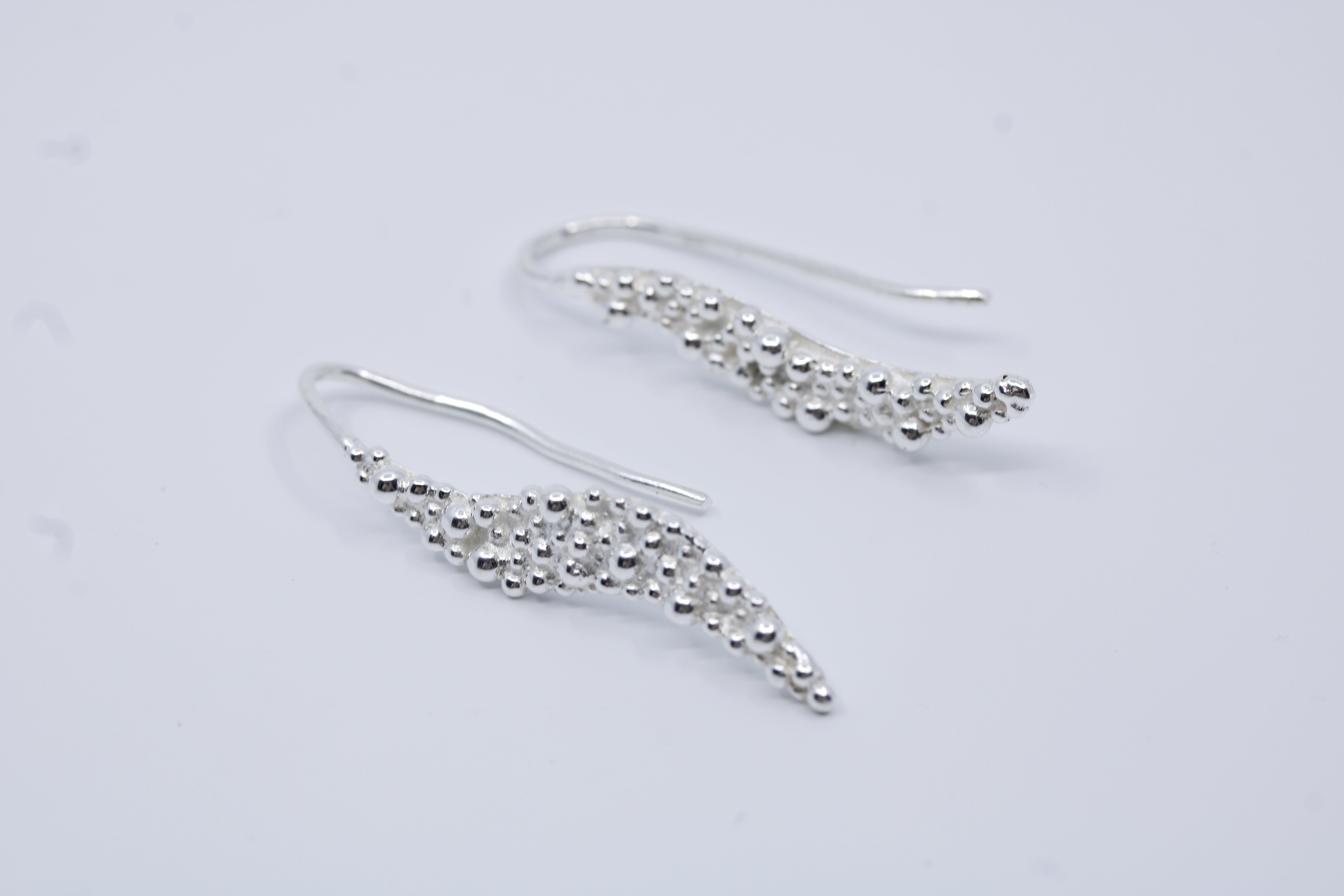 Caviar Drop Earring