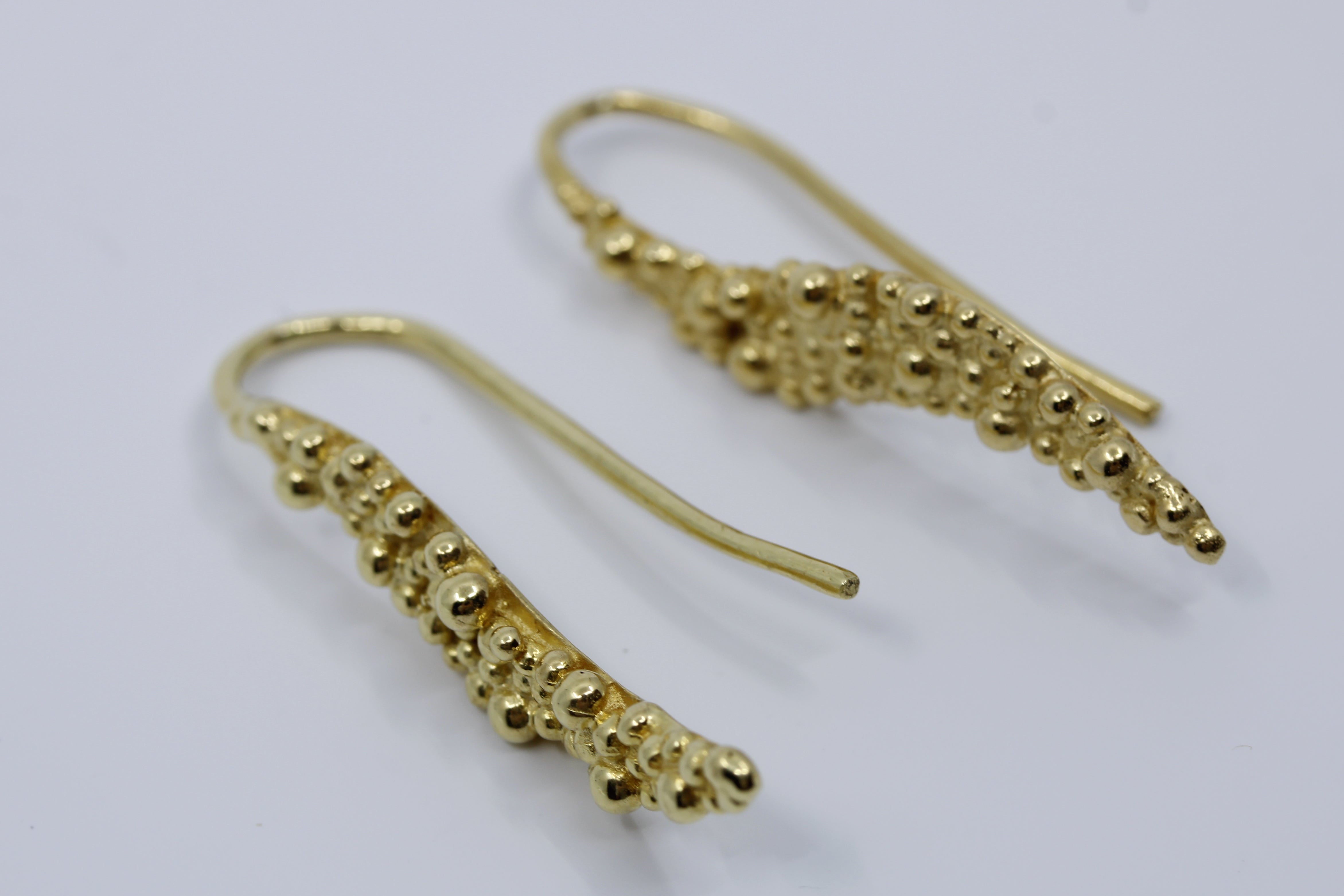 PRIMA 18K Gold Vermeil Drop Earring