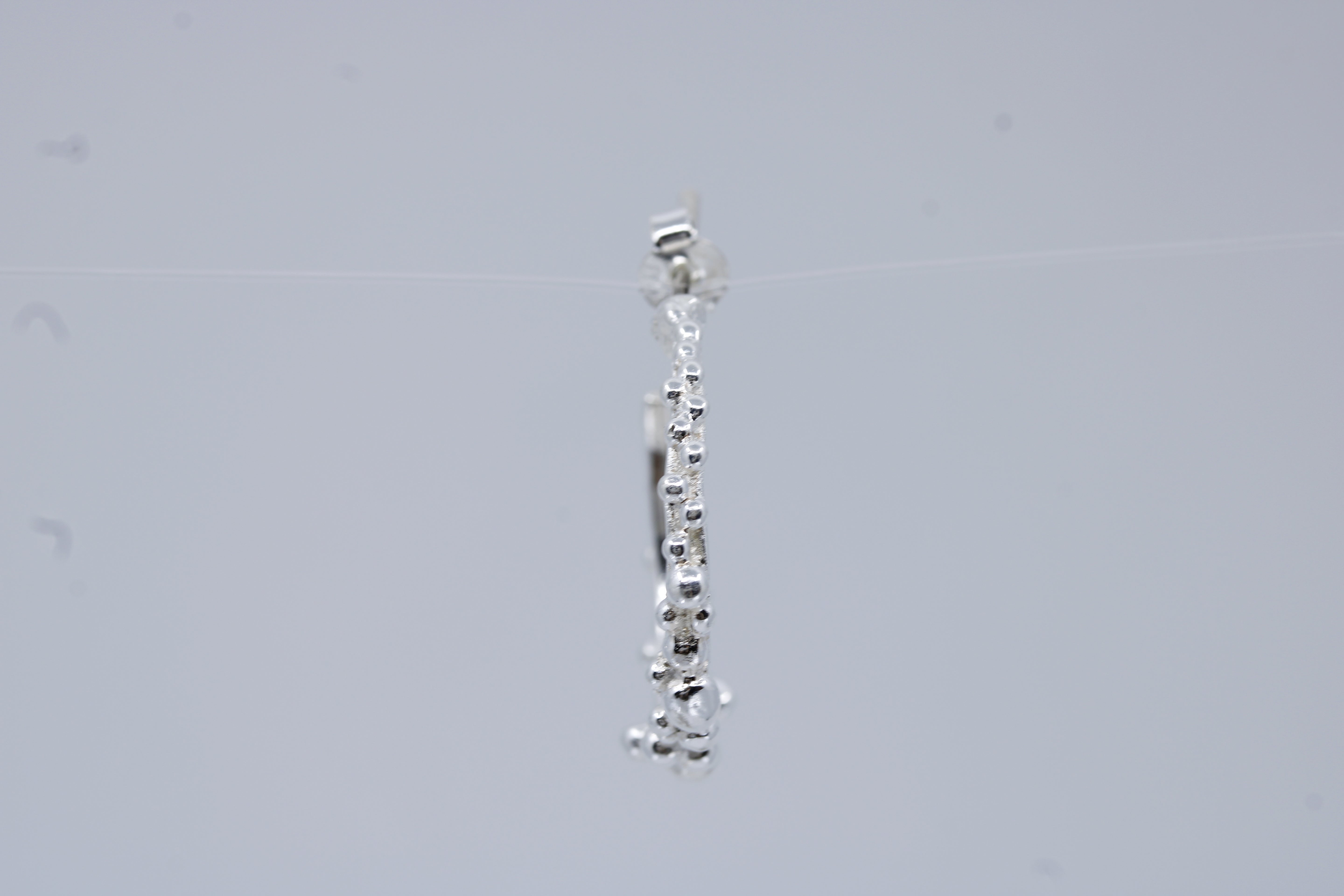 Caviar Small Hoop Earrings