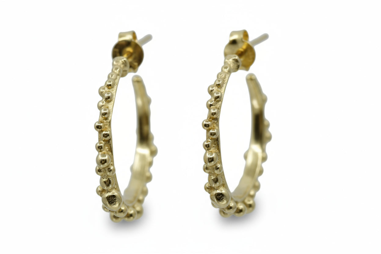 PRIMA 18K Gold Vermeil Small Hoop Earrings