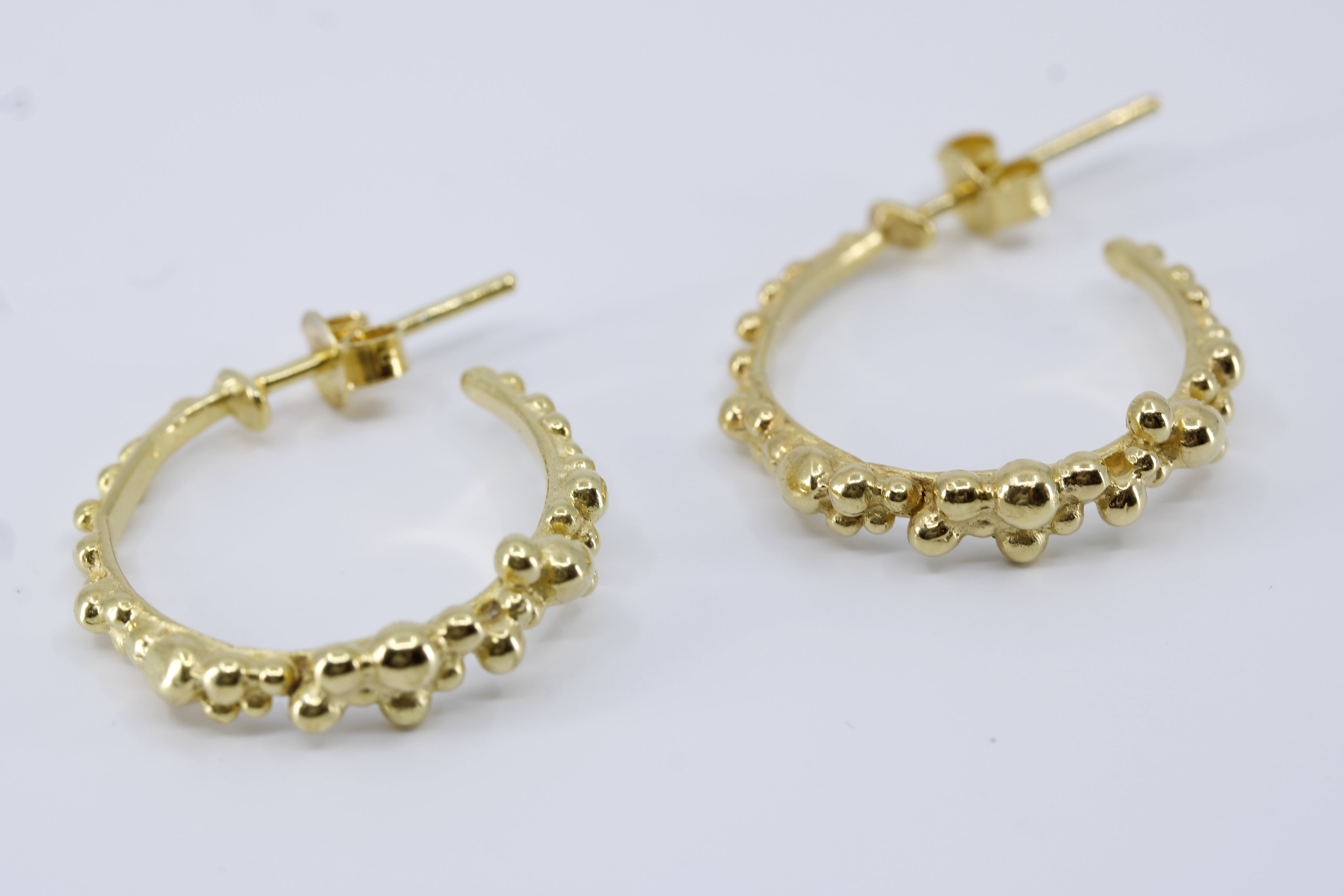 PRIMA 18K Gold Vermeil Small Hoop Earrings