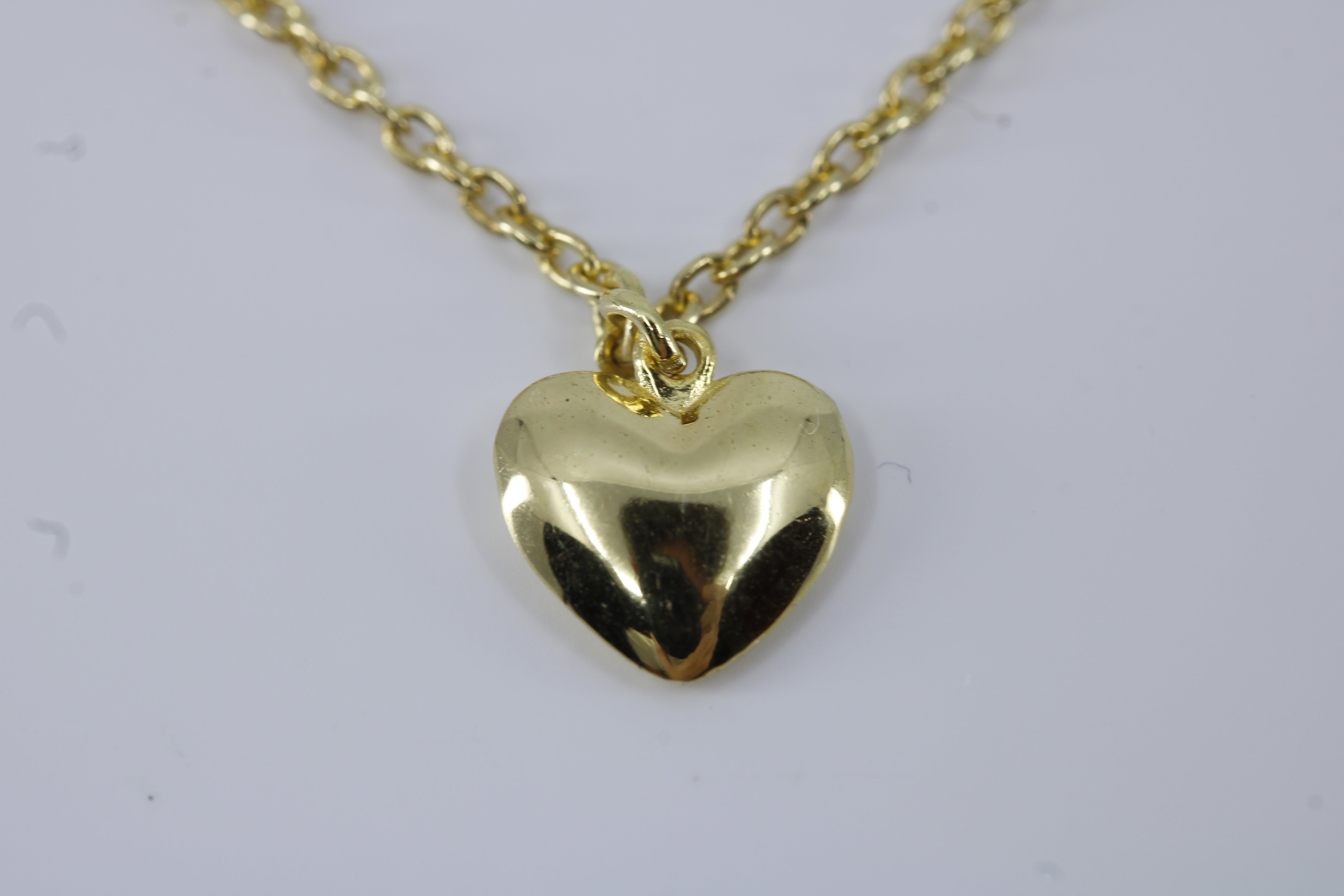 Linea 18K Gold Vermeil Sculpted Heart Station Bracelet