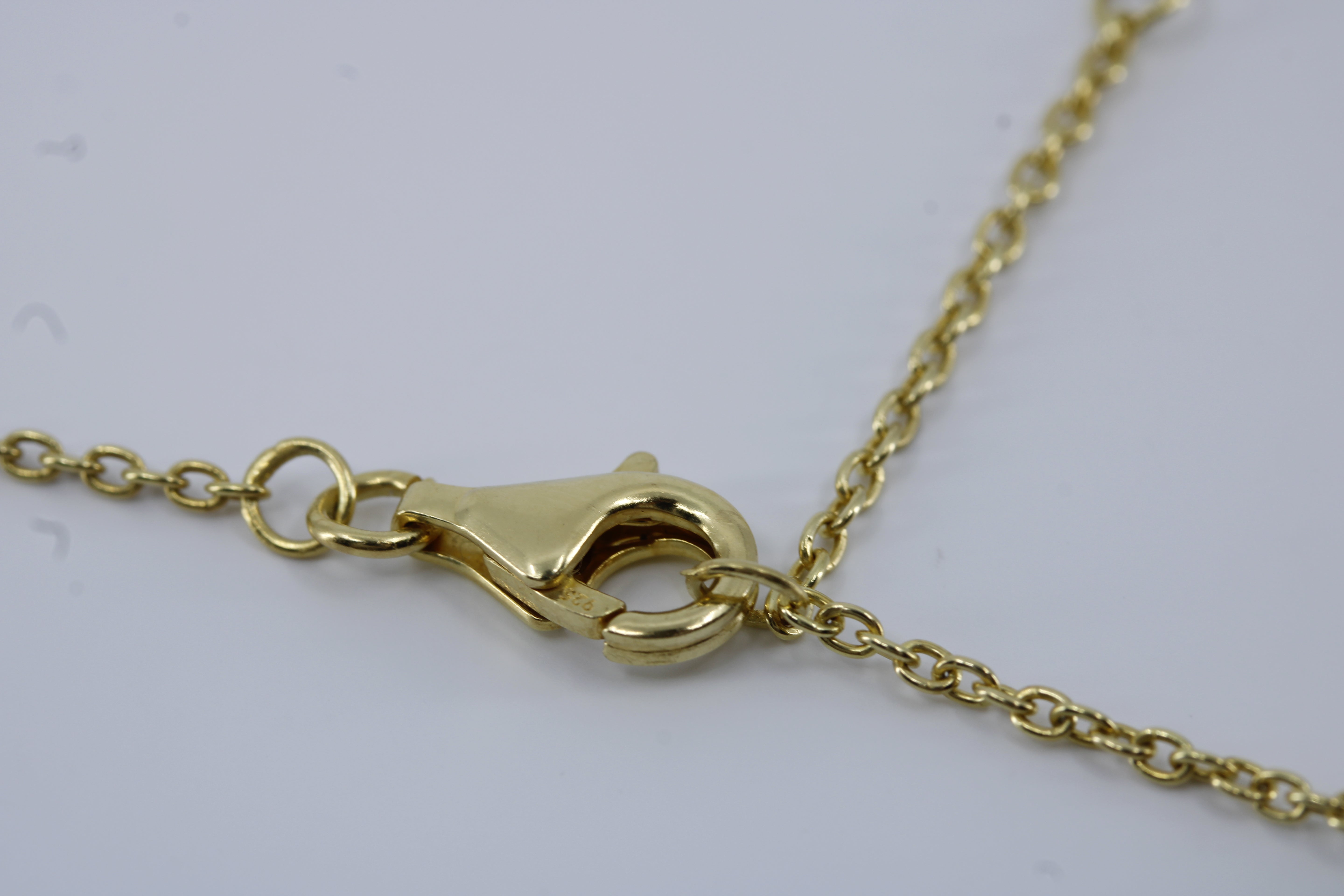 Linea 18K Gold Vermeil Sculpted Heart Station Necklace