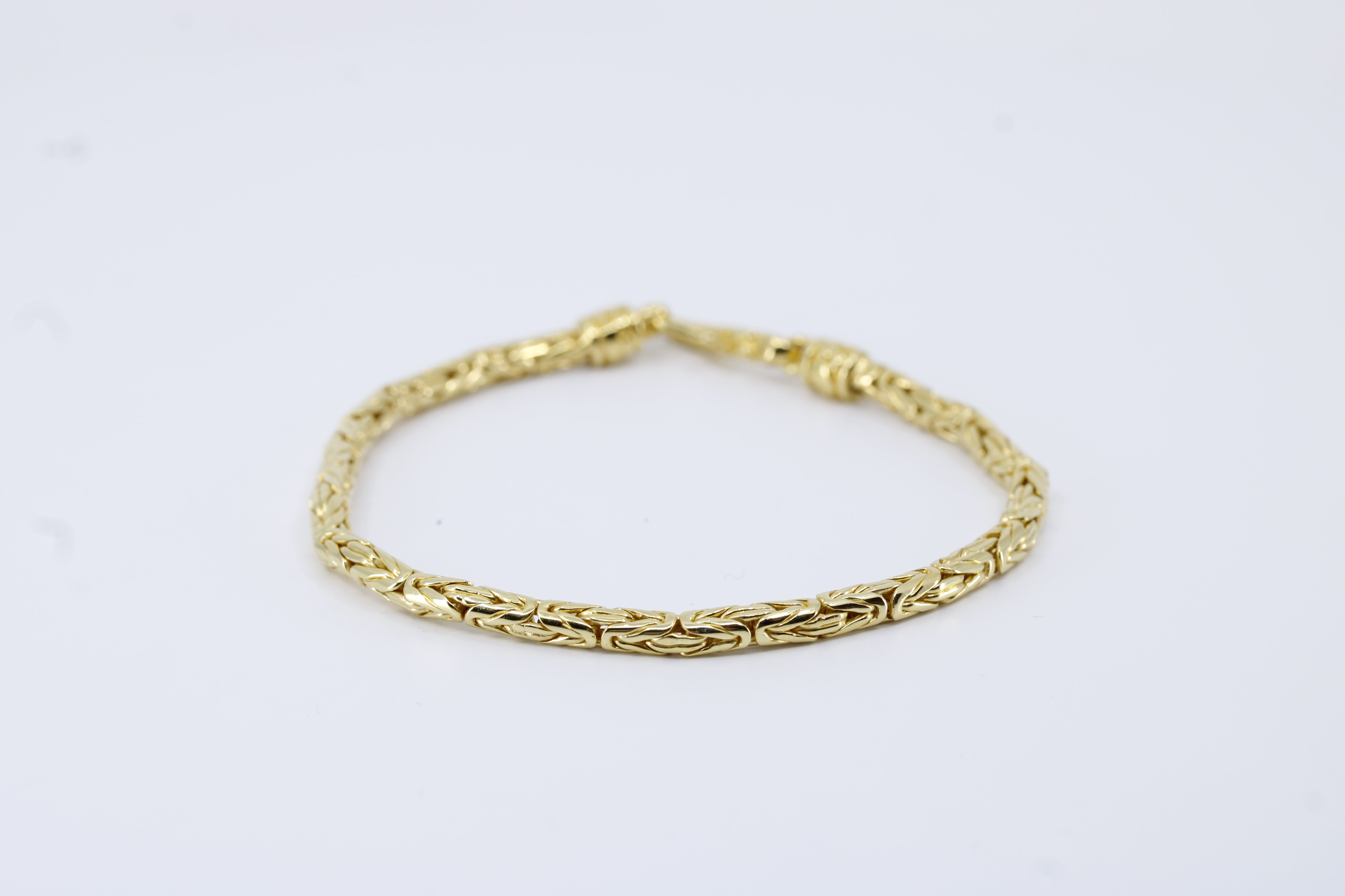 Casa Bali 18K Gold Vermeil Byzantine Chain Bracelet