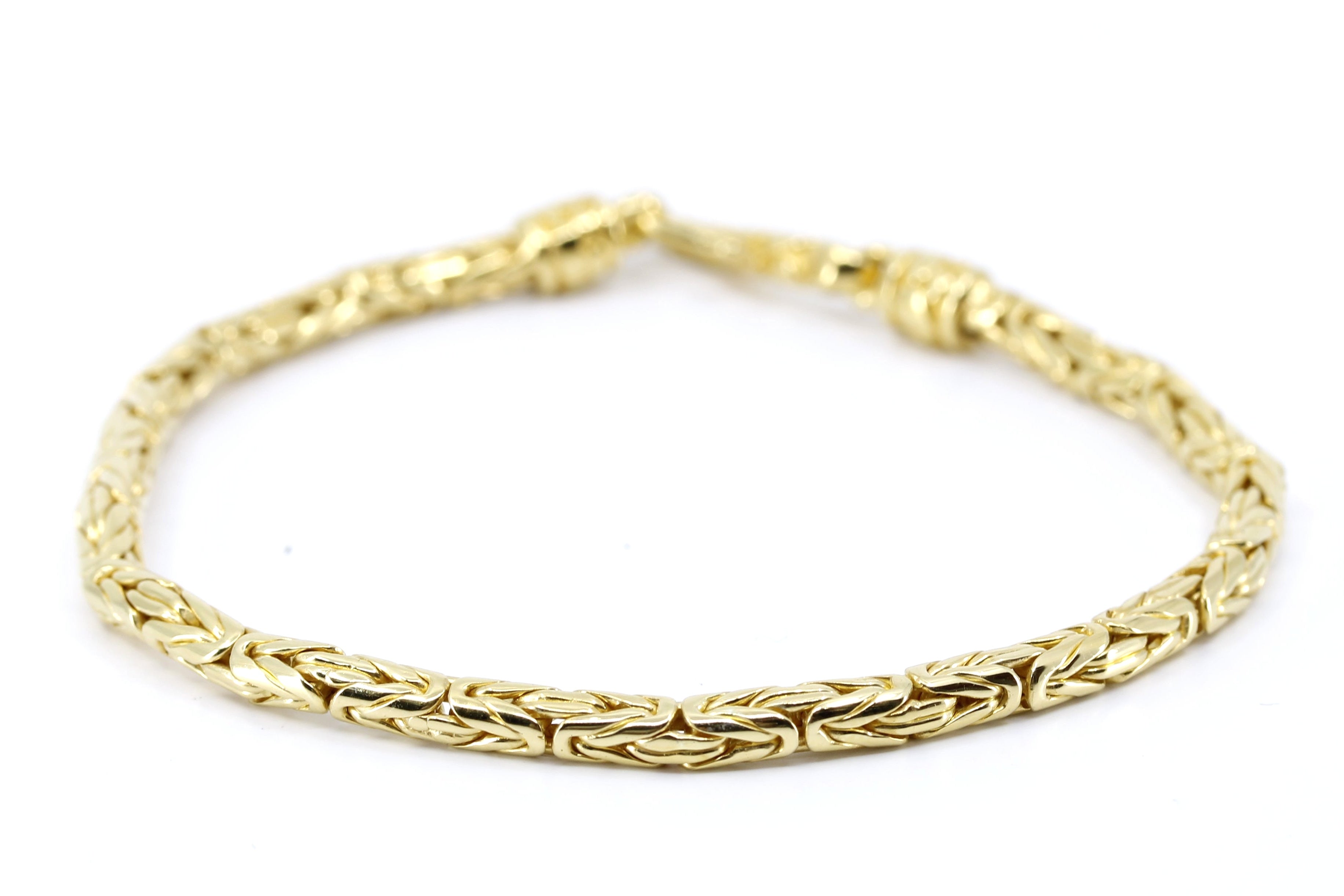 DALILA 18K Gold Vermeil Byzantine Chain Bracelet