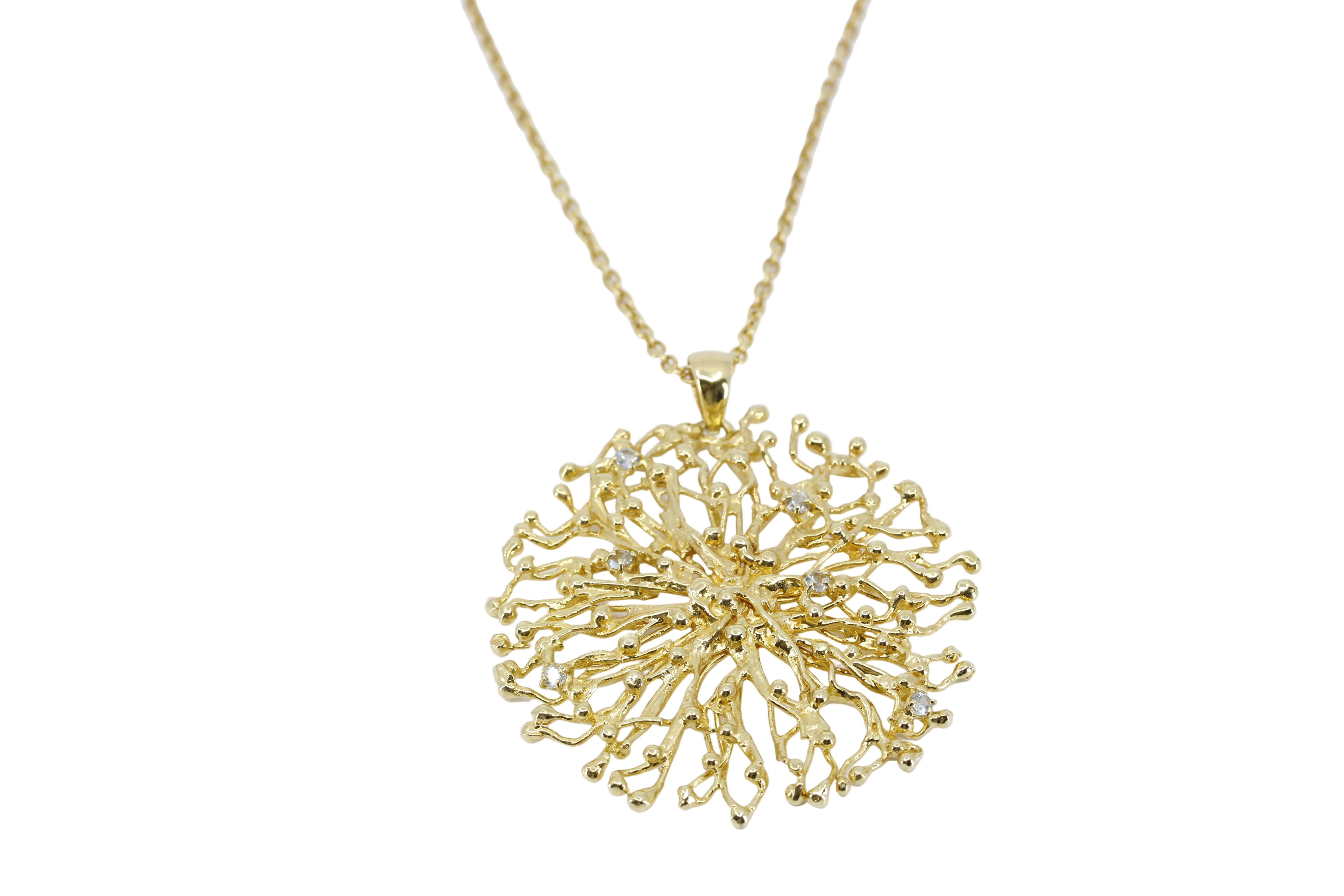 NURAI Bold Pendant Necklace