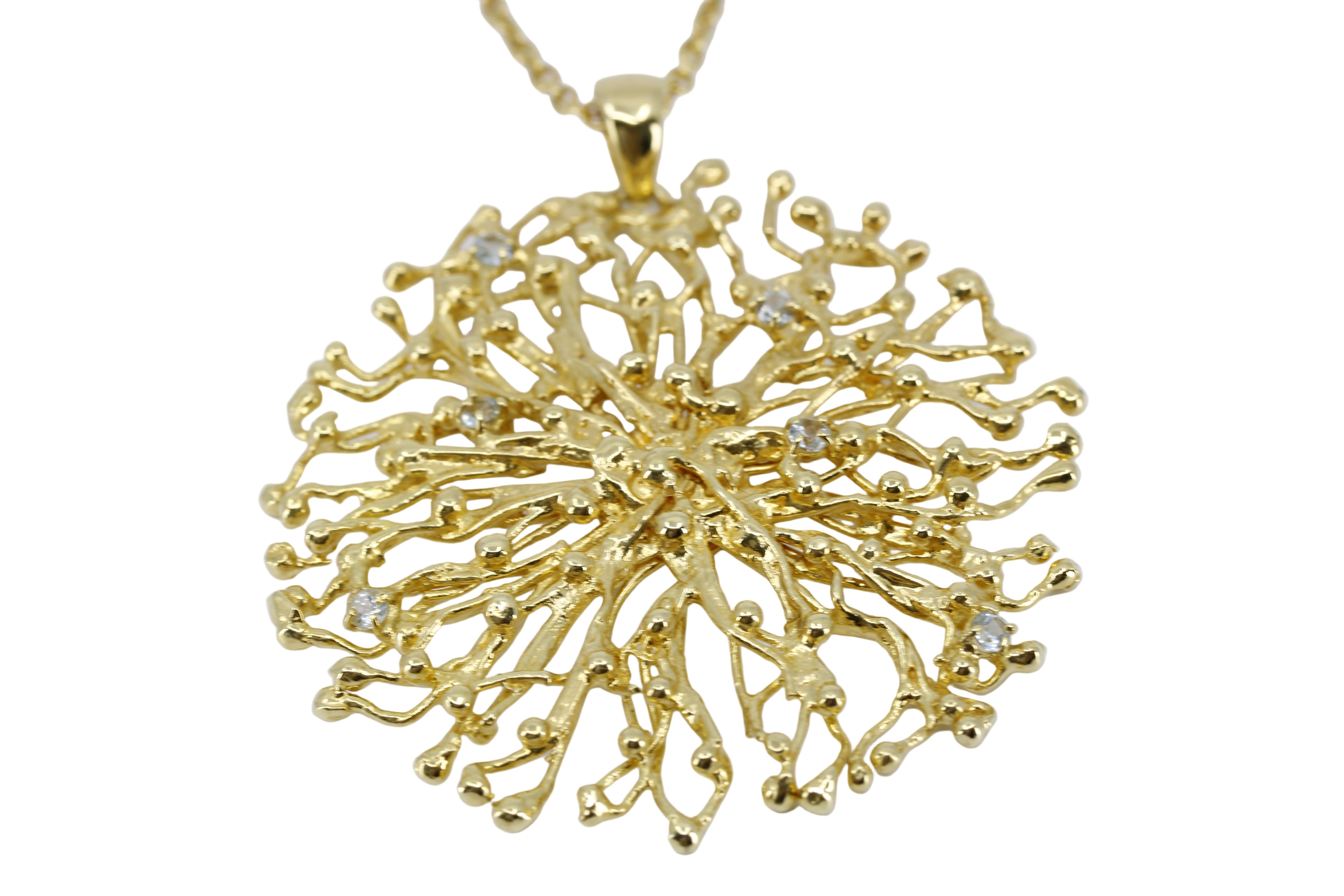 NURAI Bold Pendant Necklace