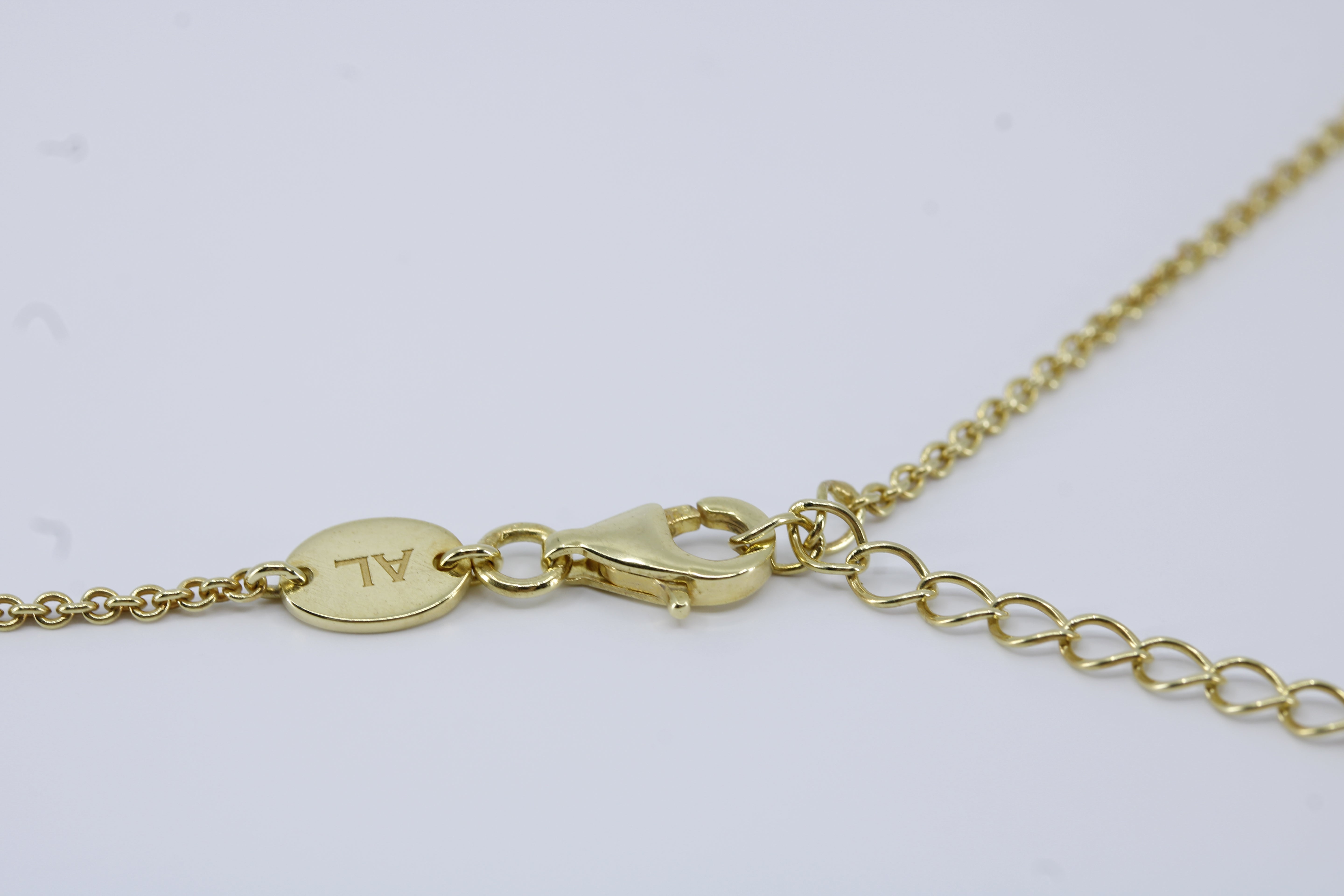 Il Gattopardo Station Necklace with Blue Topaz