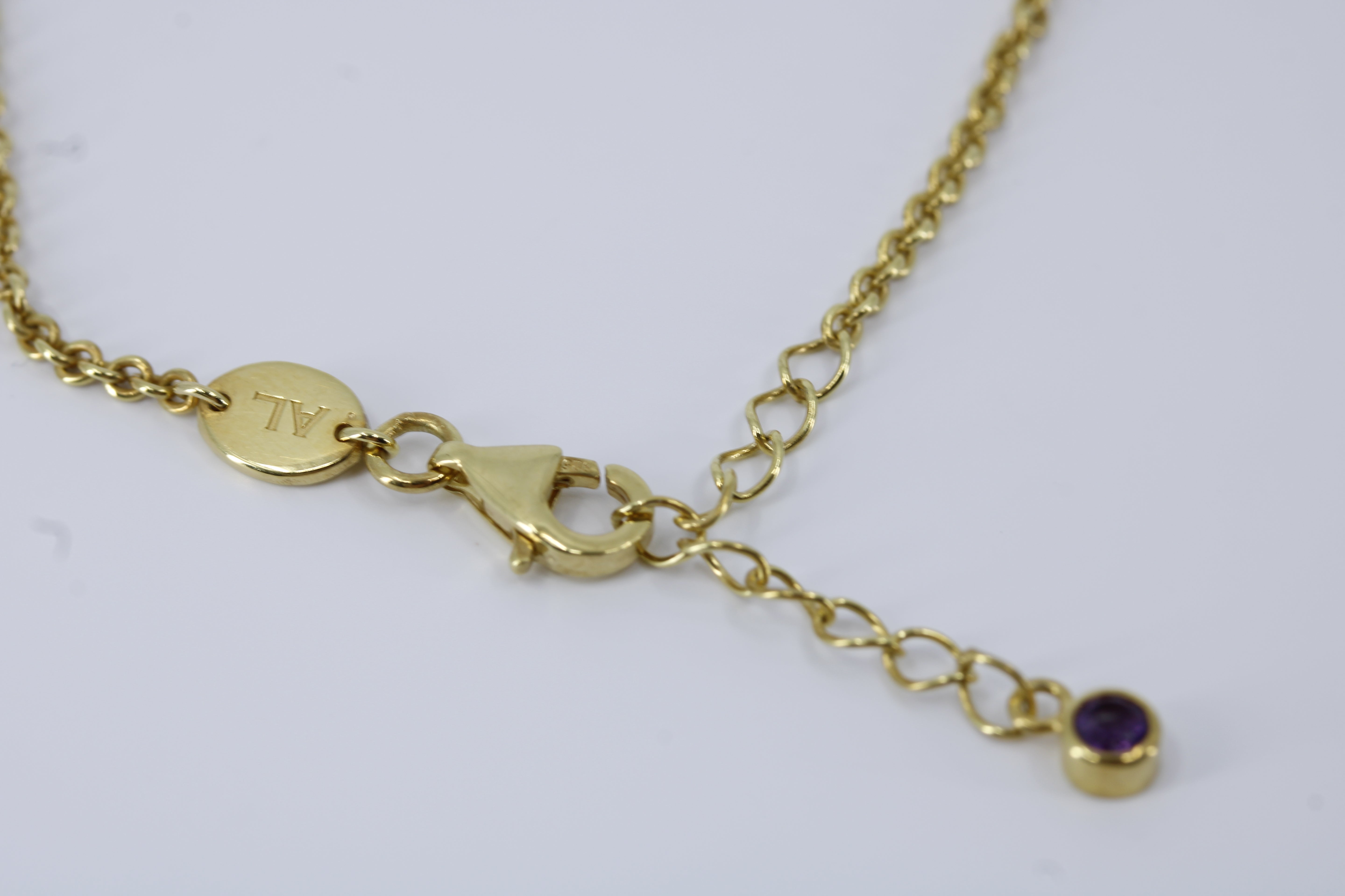 Il Gattopardo Station Bracelet with Amethyst