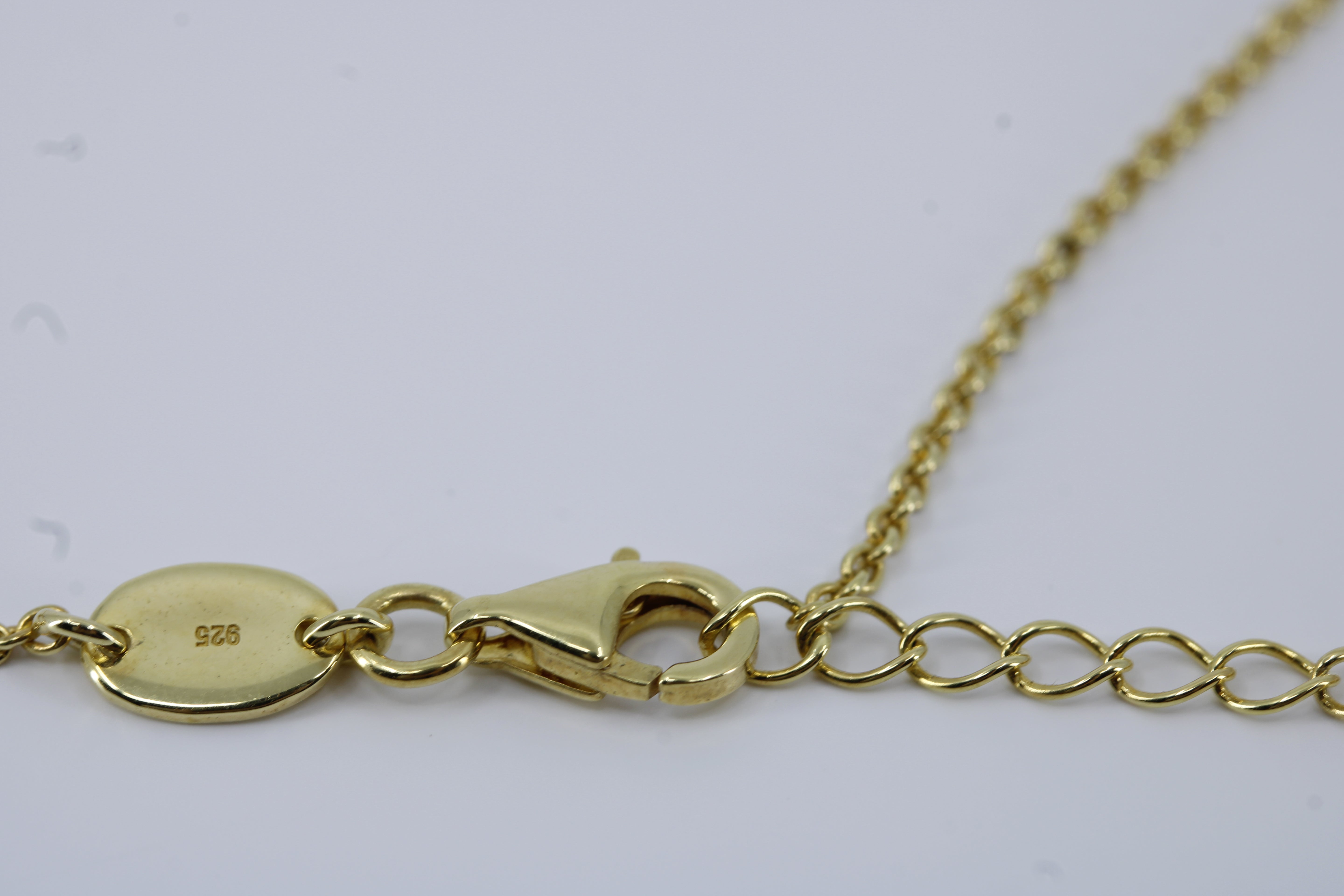 Il Gattopardo Station Necklace with Amethyst