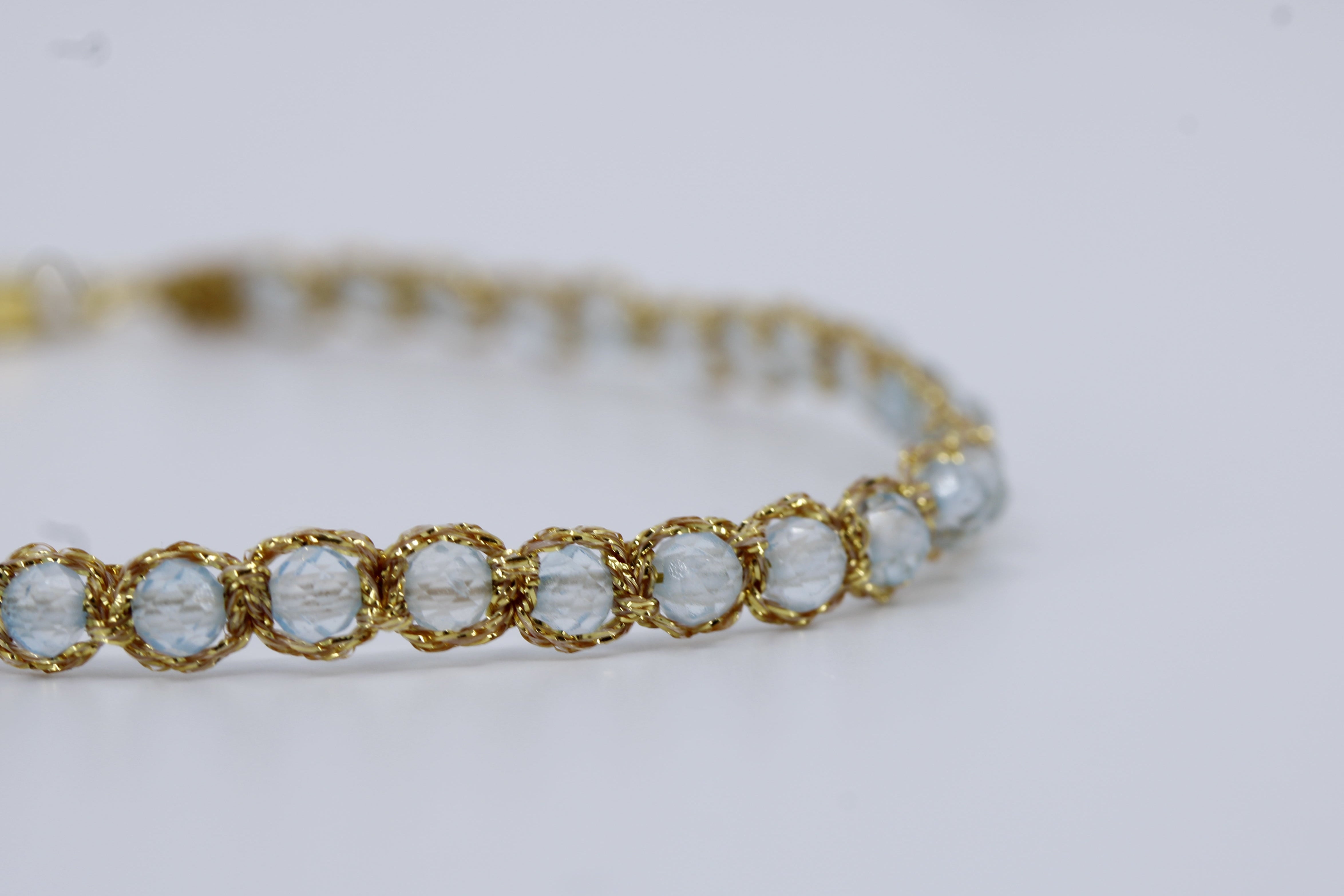 ESSENZA Bracelet with Blue Topaz