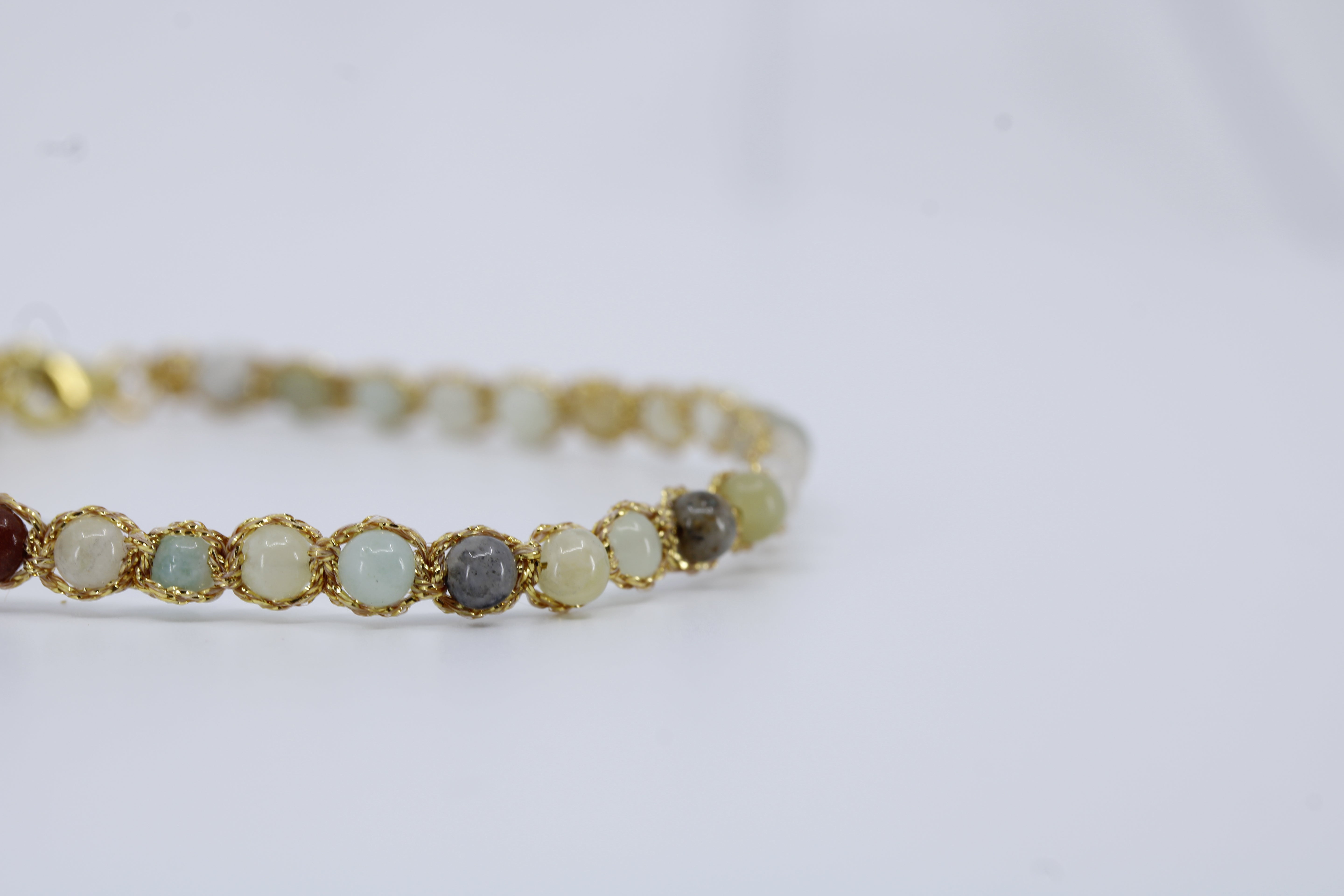 TALI Bracelet with Amazonite
