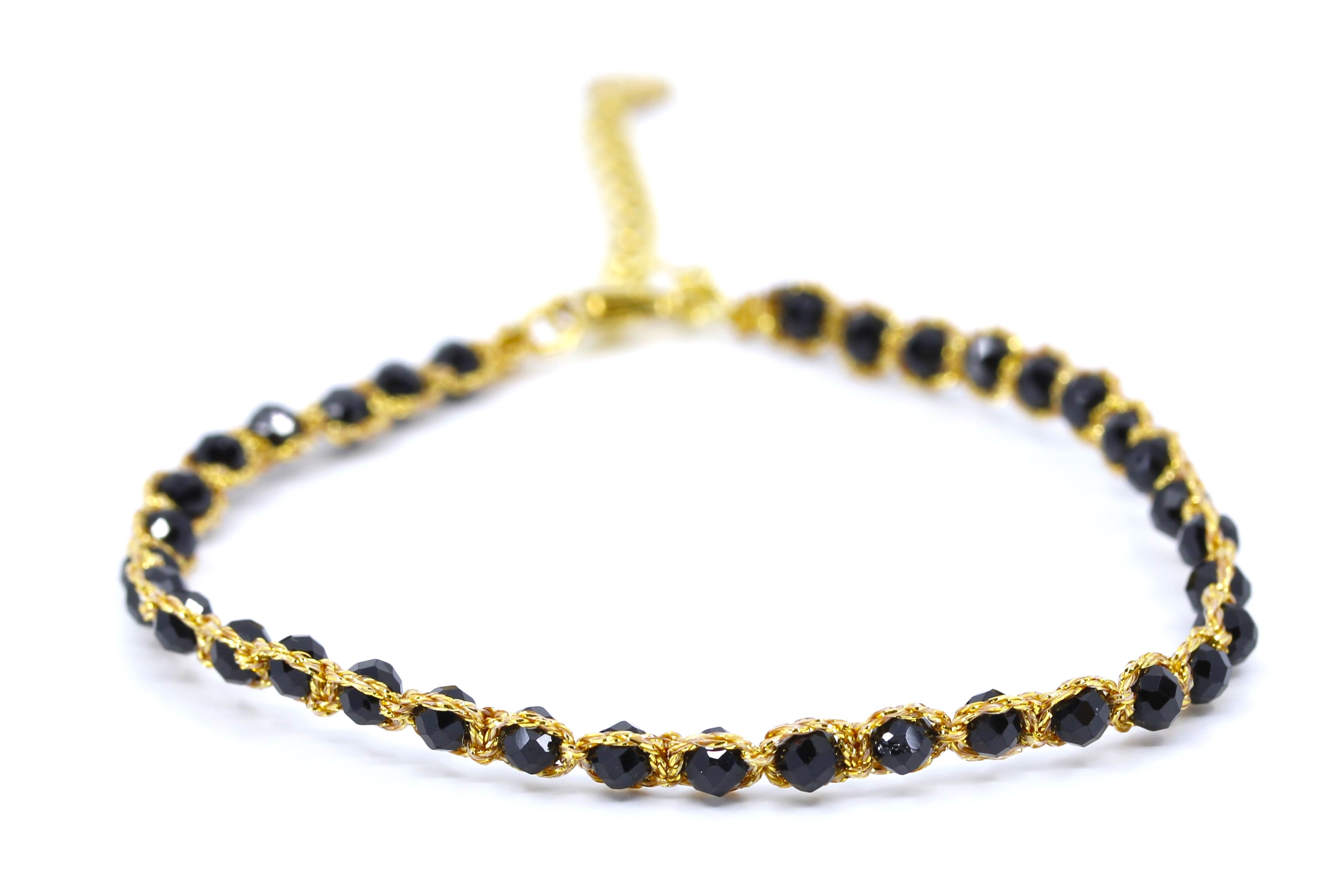 ESSENZA Bracelet with Black Spinel