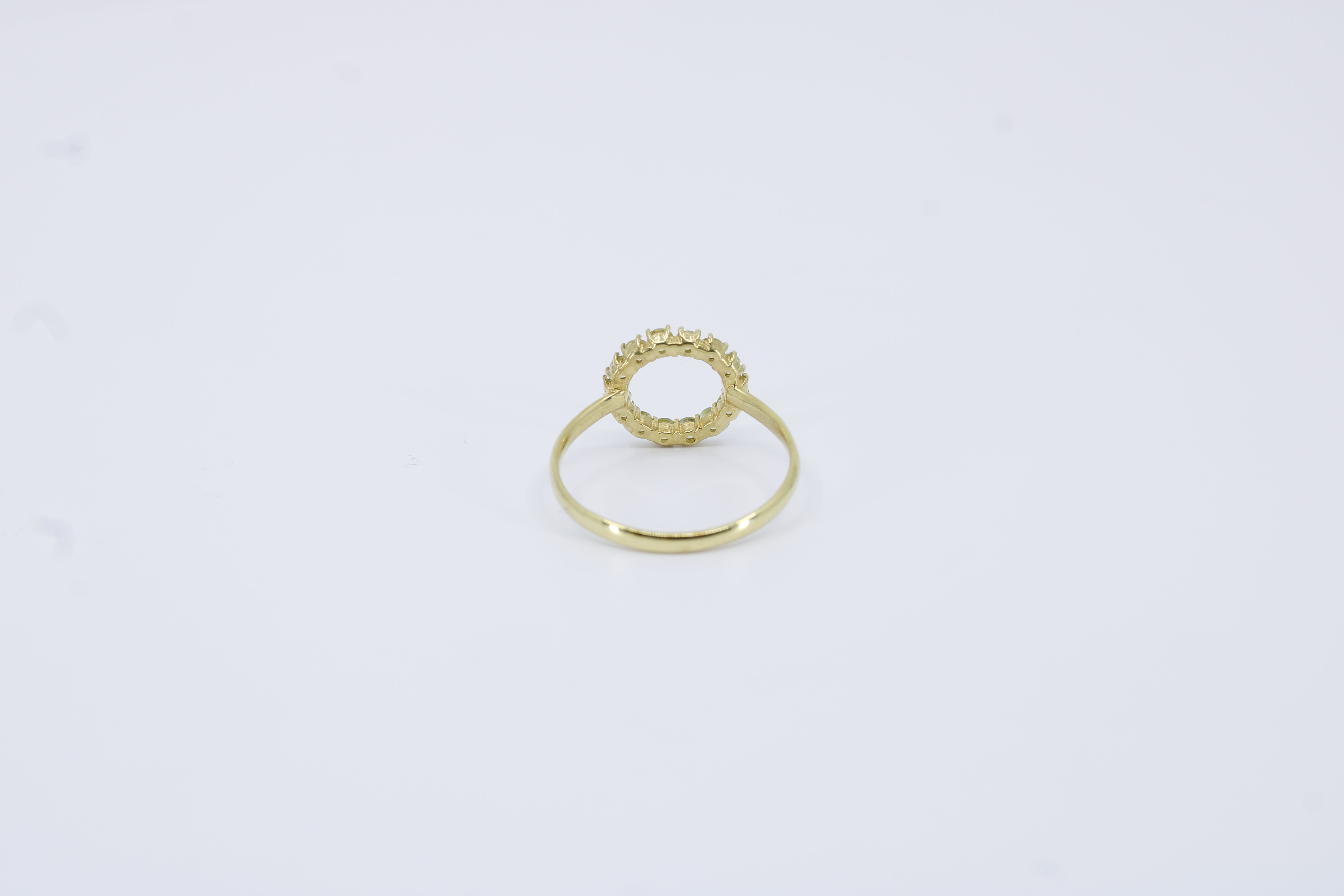 Salina Band Ring with Peridot