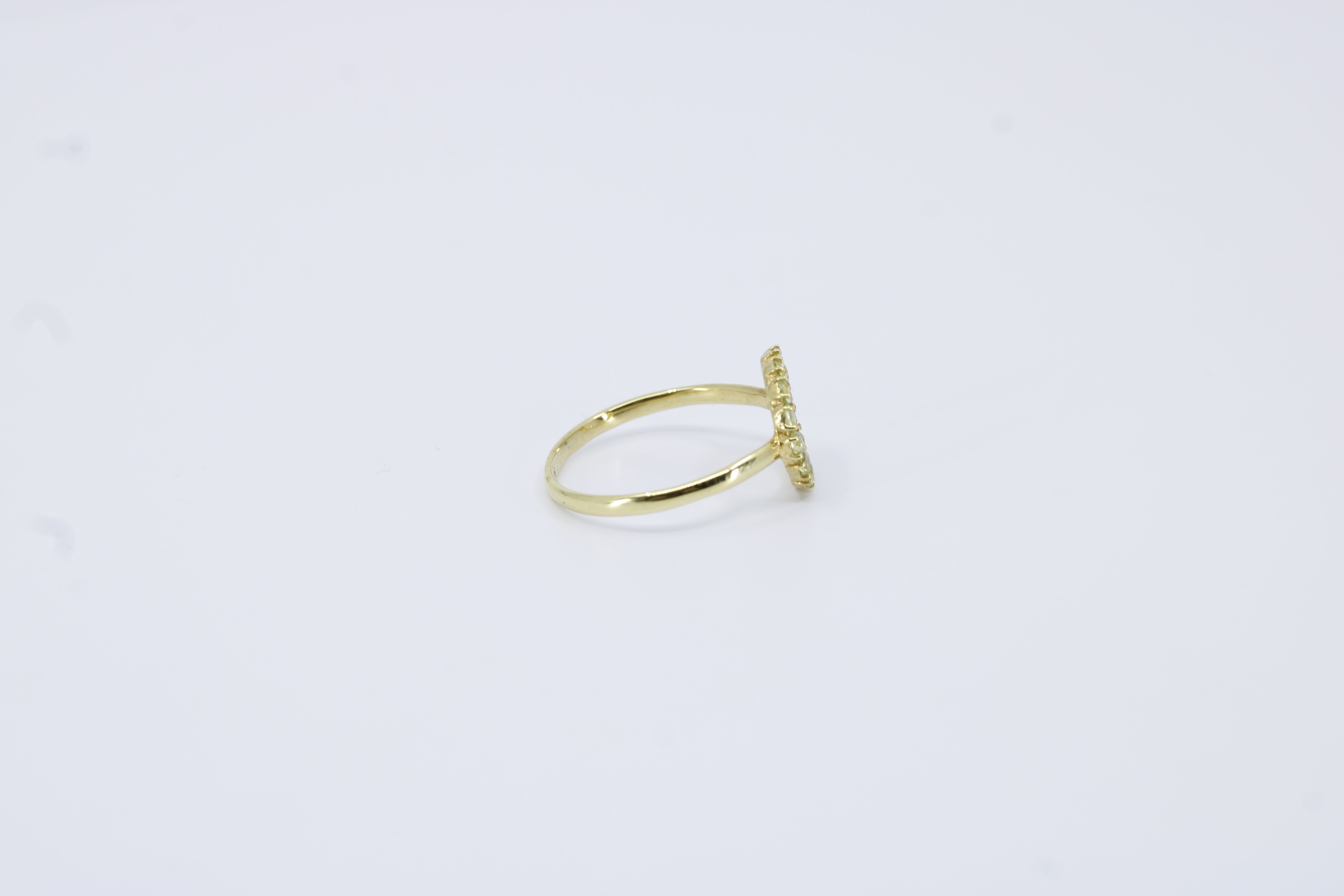 Salina Band Ring with Peridot