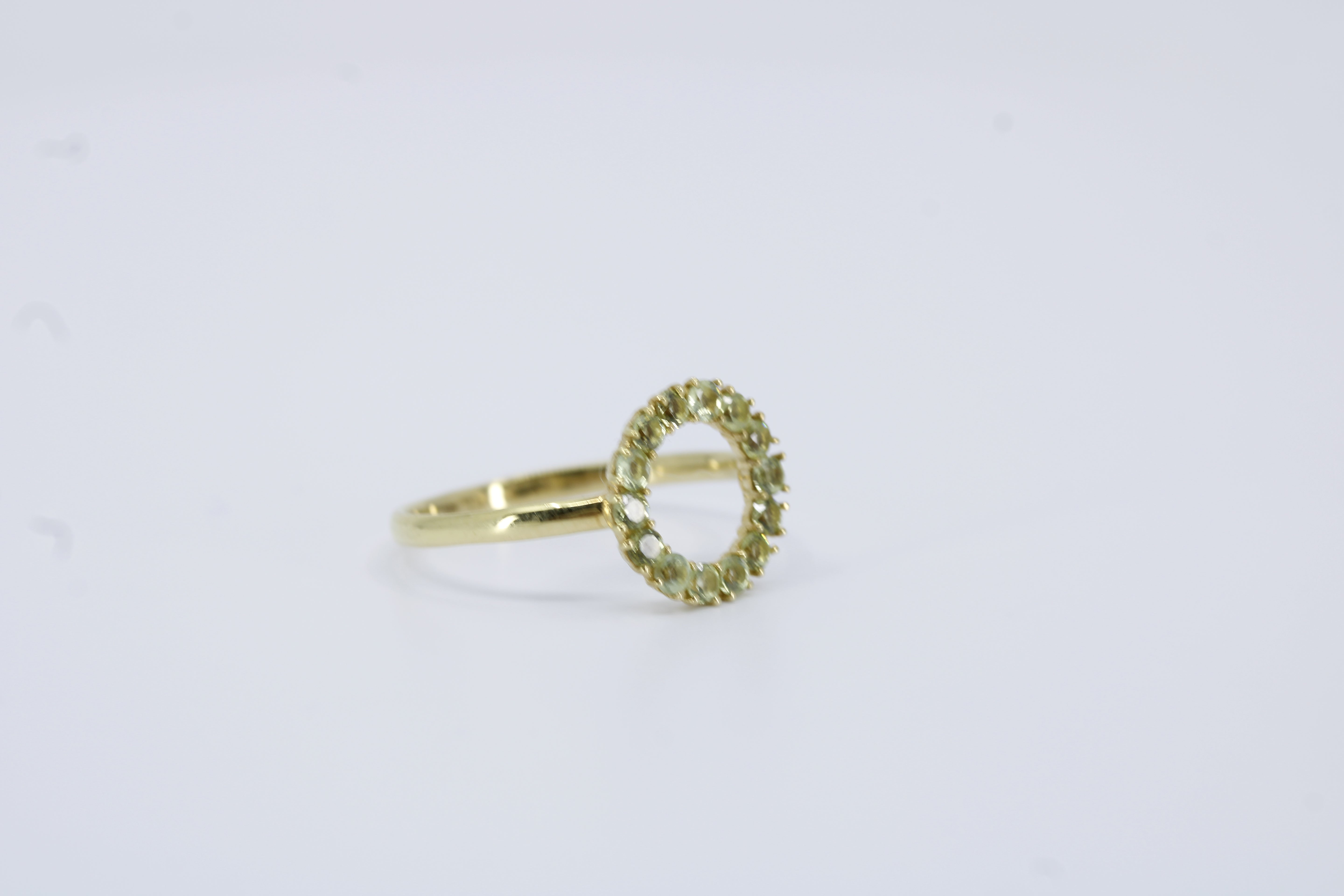 Salina Band Ring with Peridot