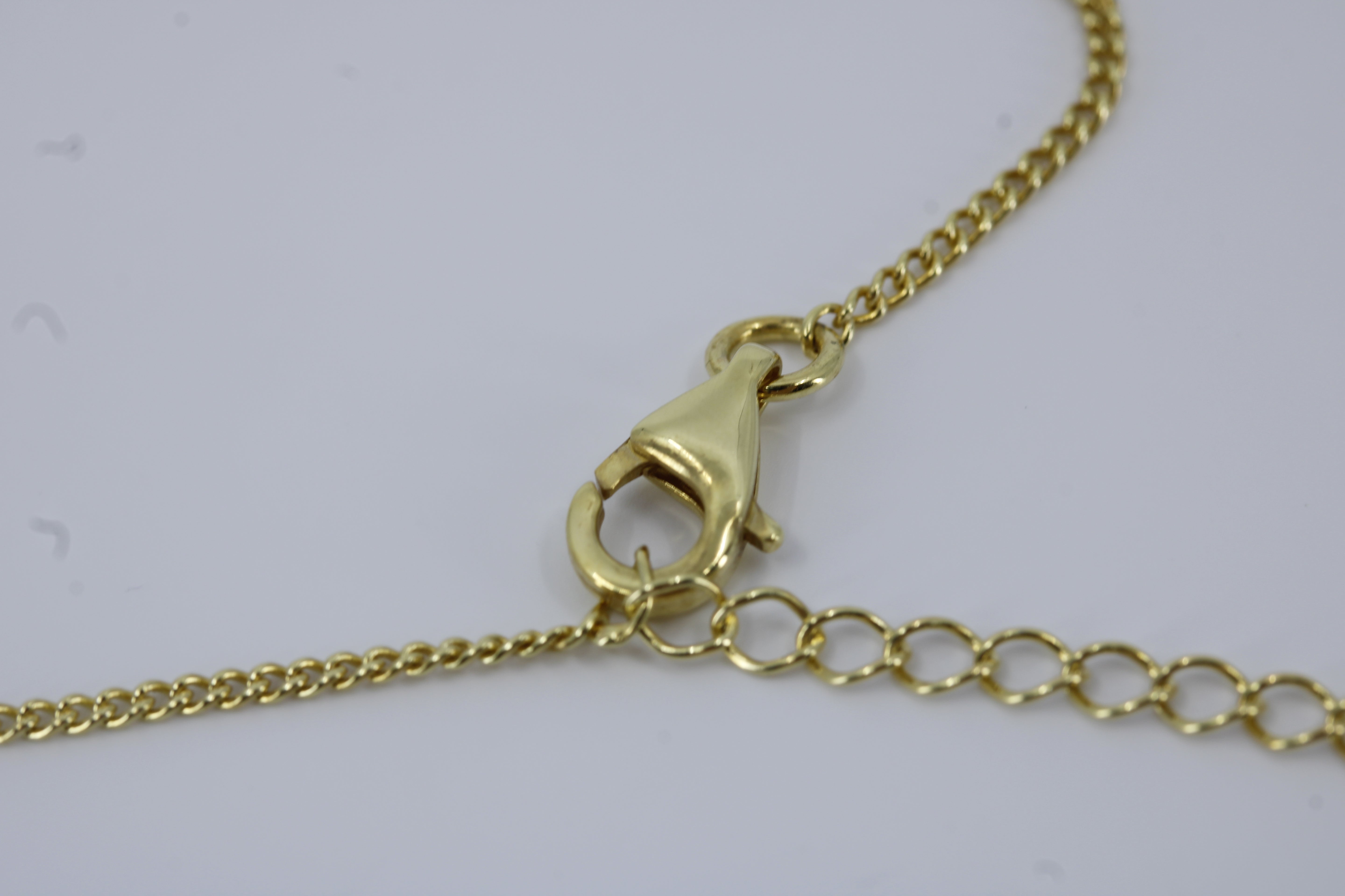 Salina Chain Link Bracelet with Peridot