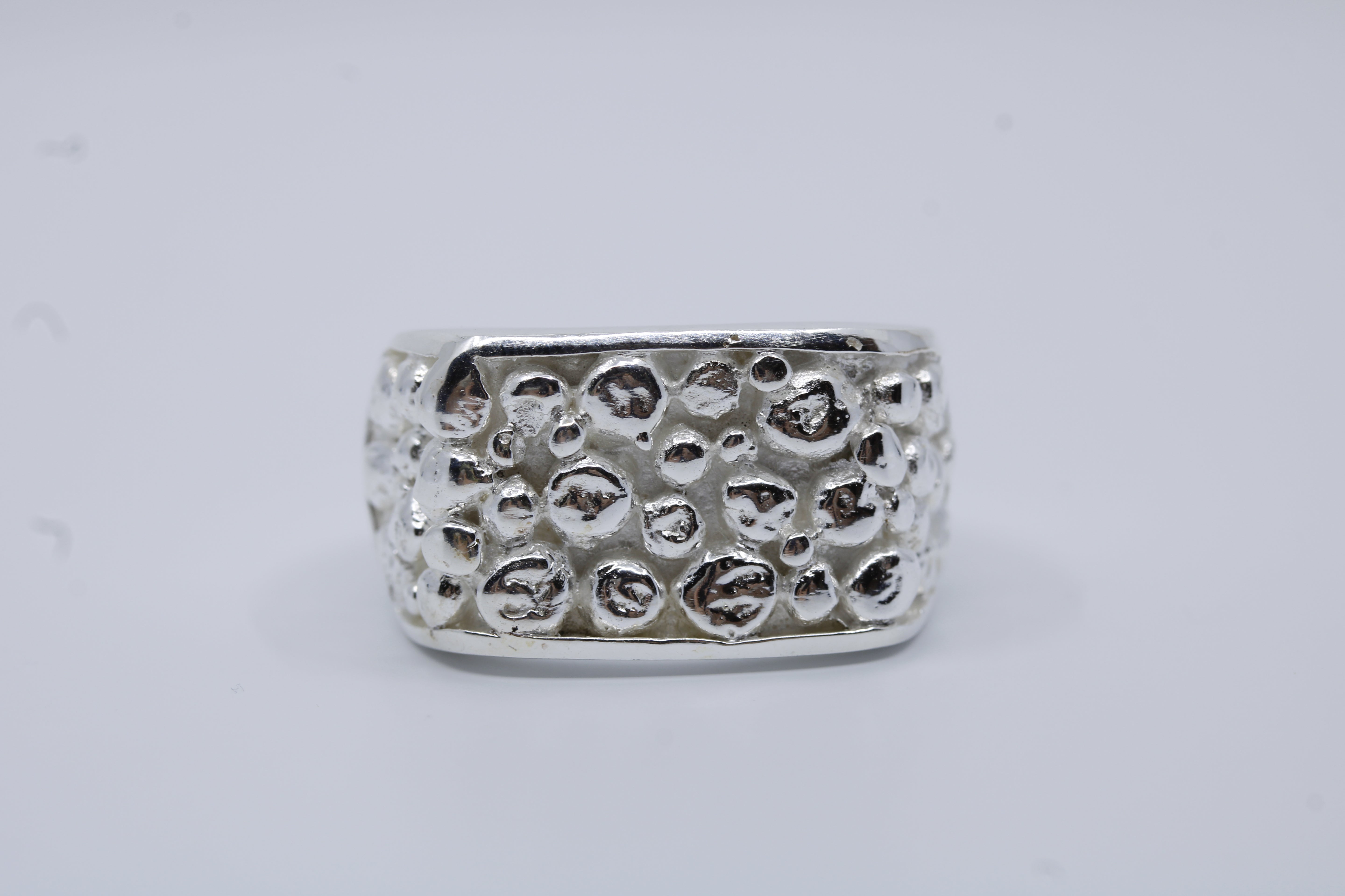 AL CANAL Pebble Band Ring