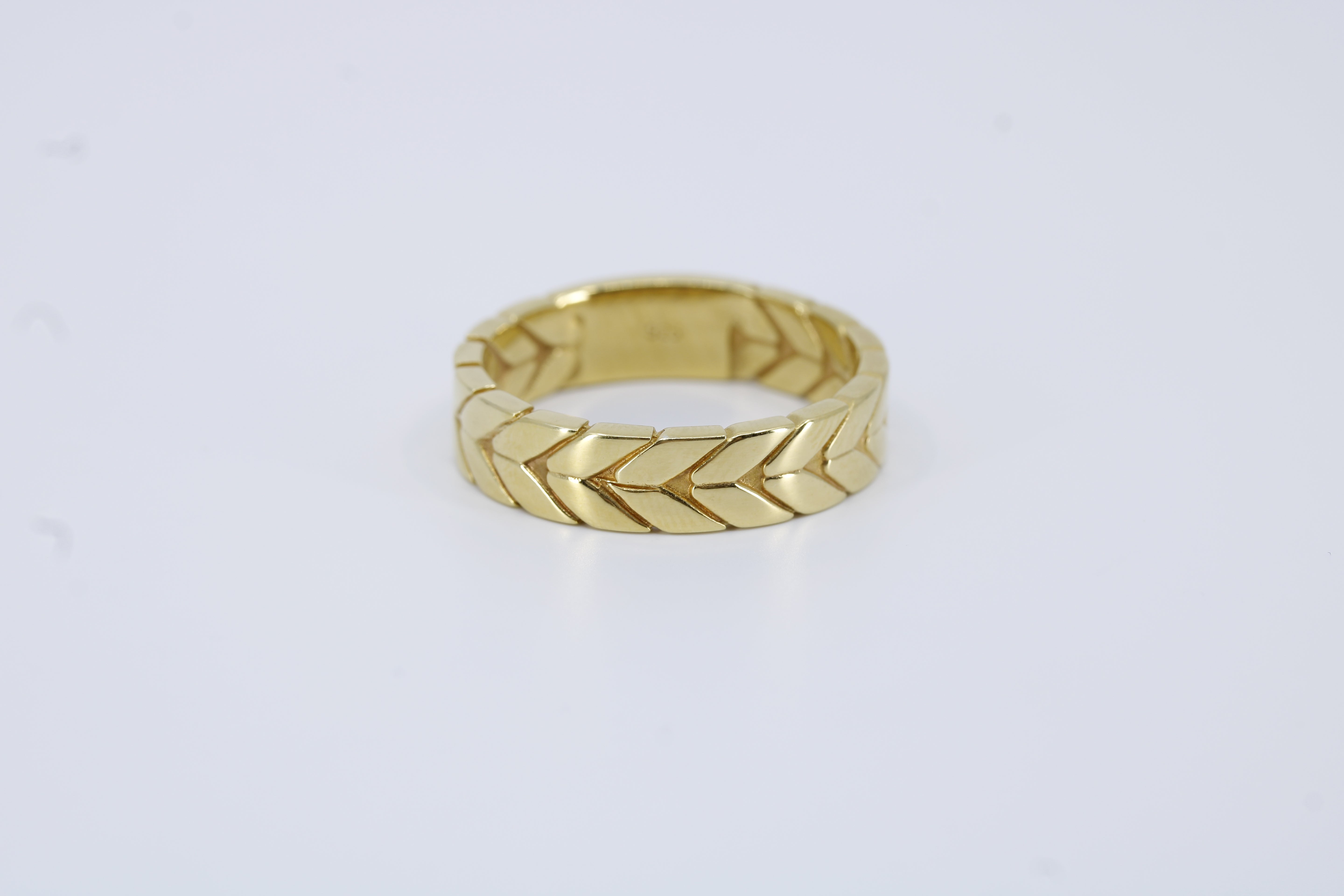 Casa Bali 18K Gold Vermeil Chevron Ring