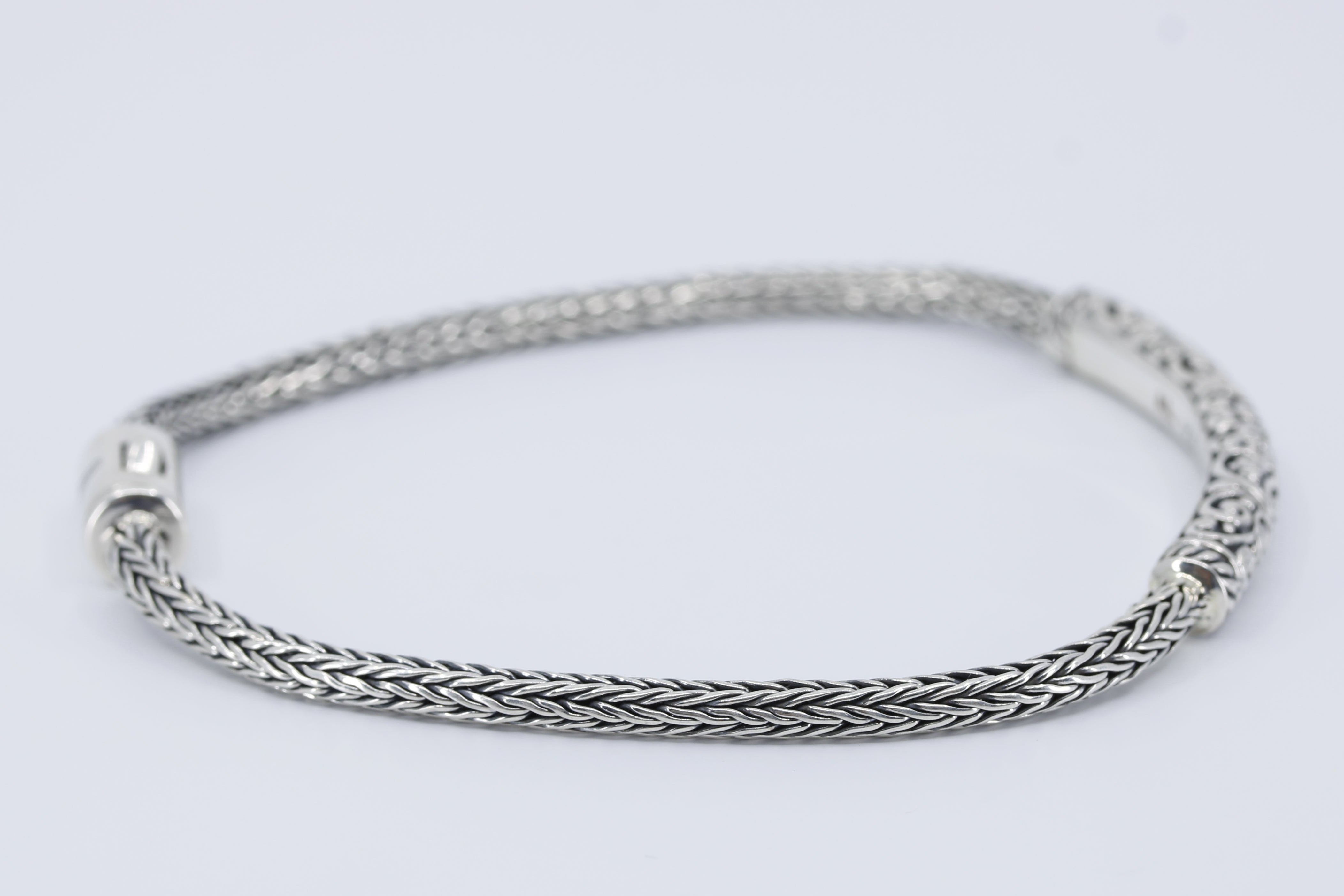 SREYA Carved Station Bracelet