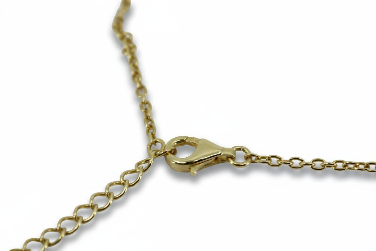 ETHERNA Multi Stone Drop Pendant Necklace