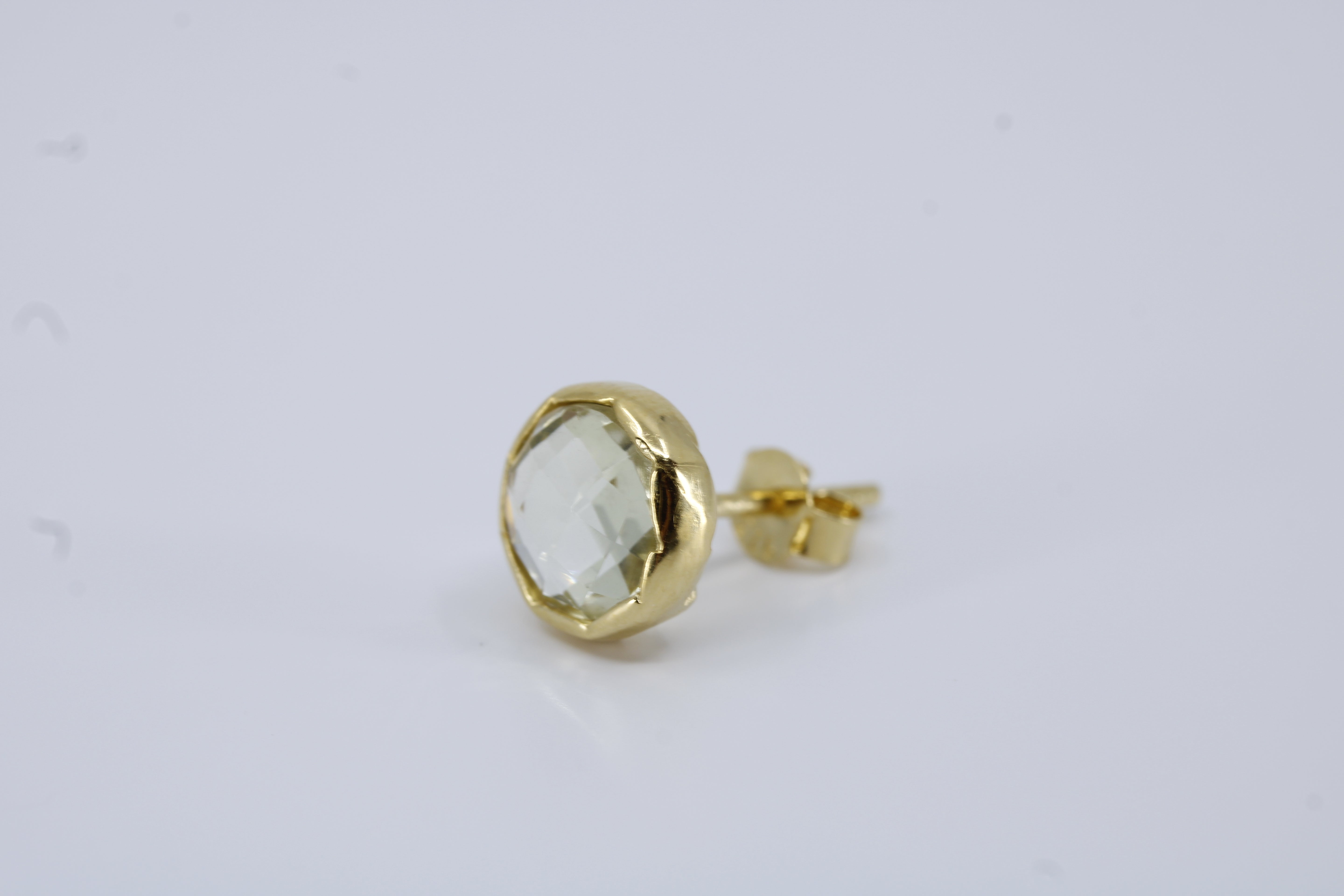 Il Gattopardo Lemon Quartz Drop Earrings