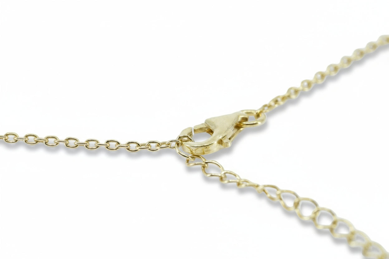 AURORA Peridot Bar Pendant Necklace