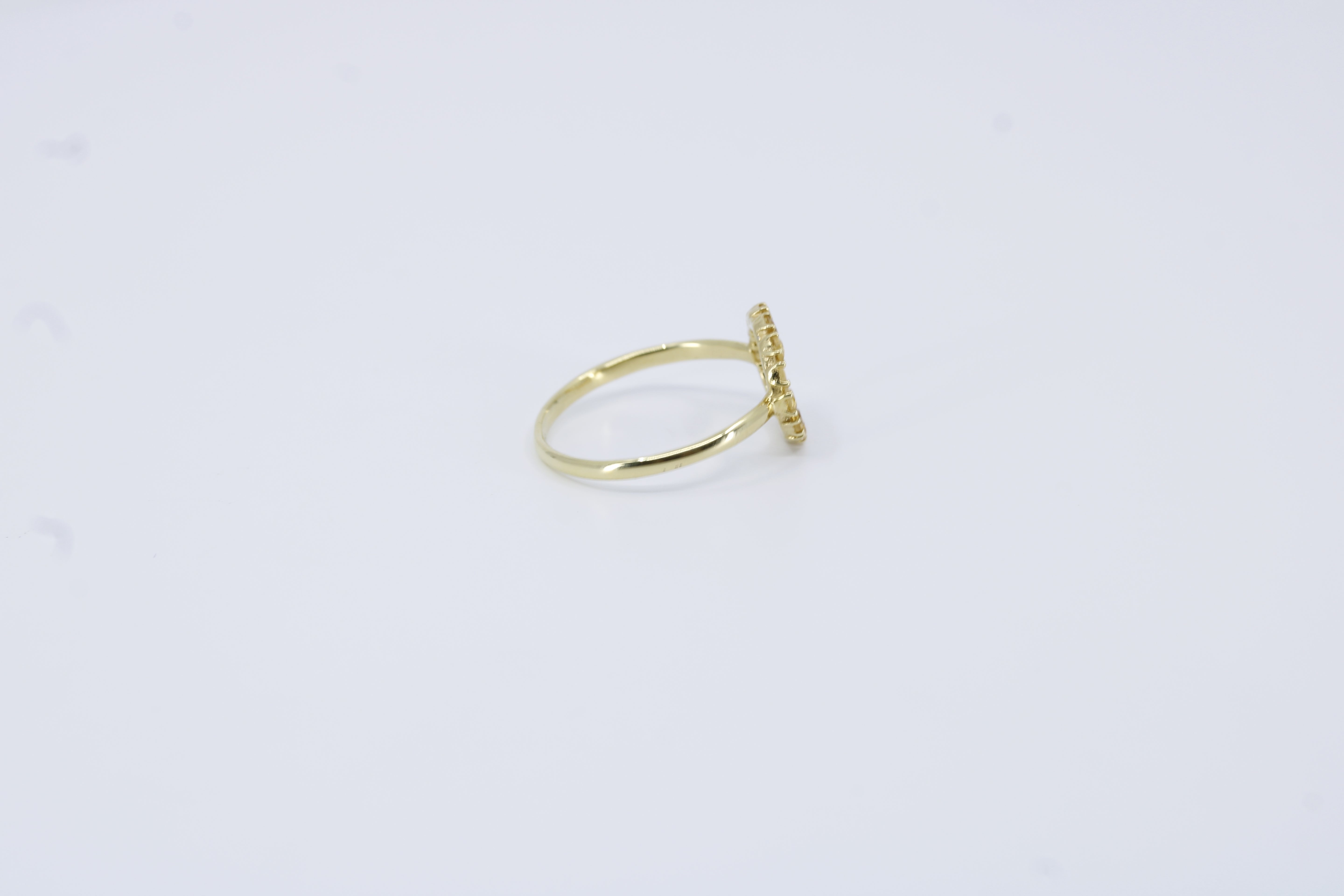 Salina Band Ring with Citrine