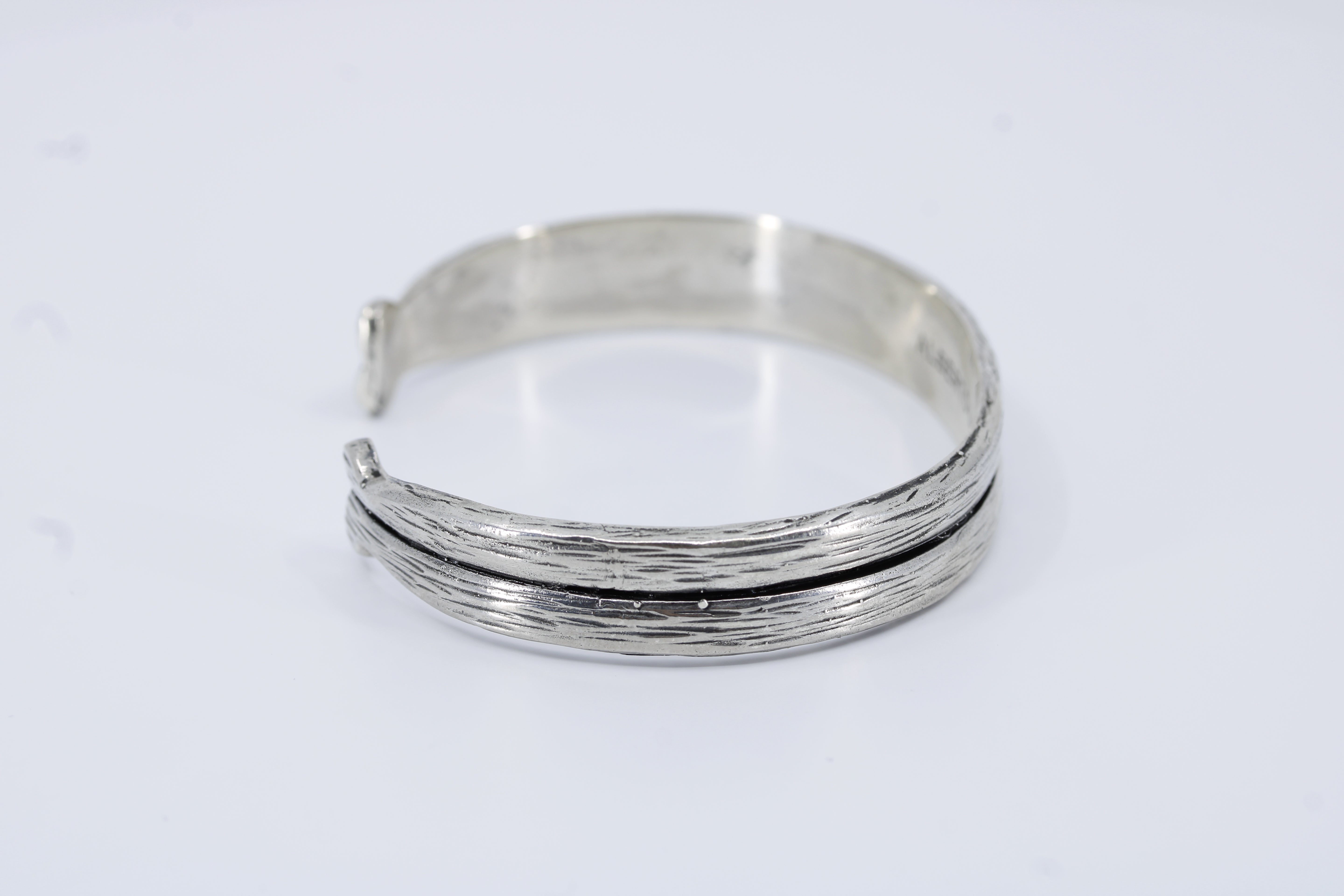 AL CANAL Two Row Cuff Bracelet