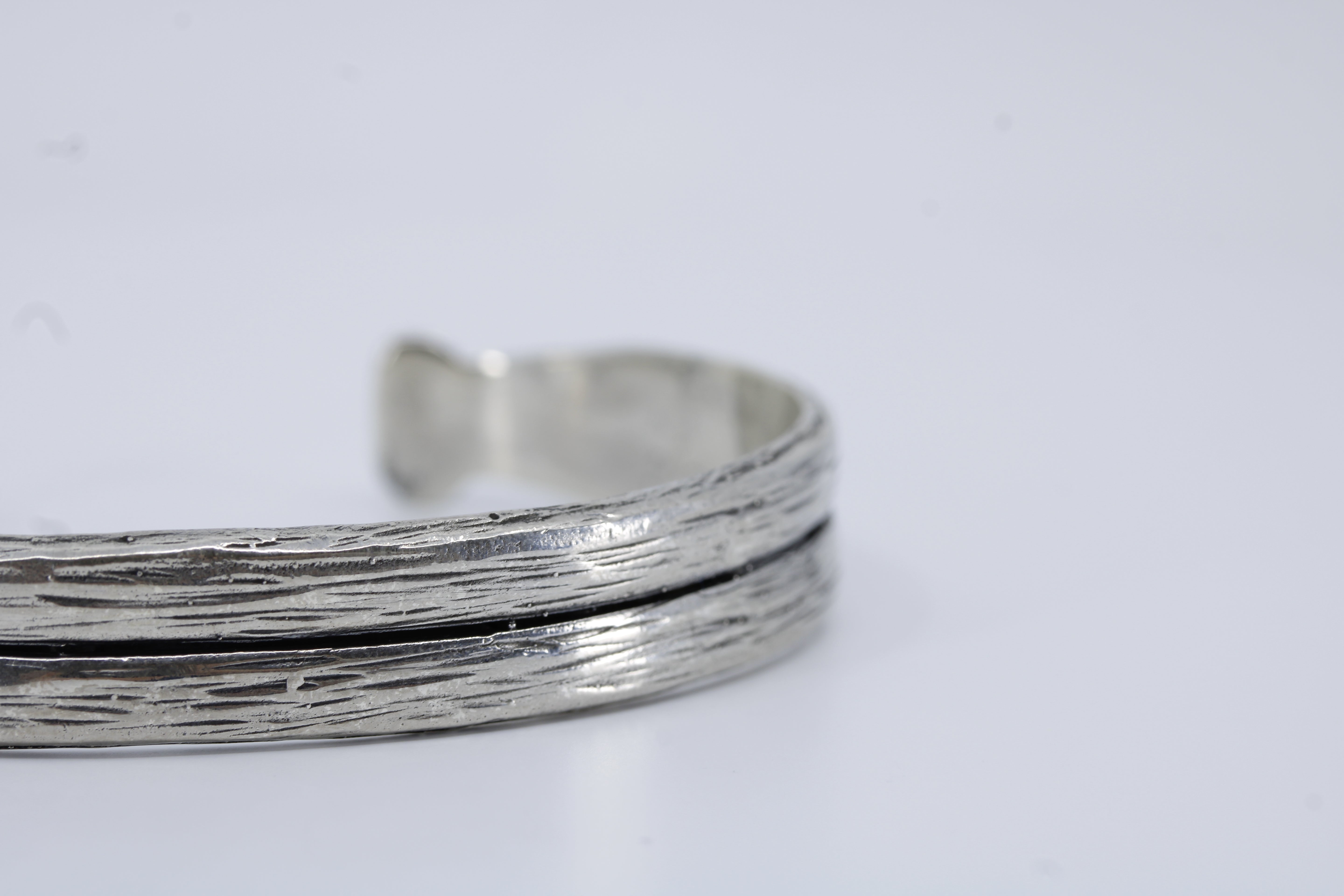 AL CANAL Two Row Cuff Bracelet