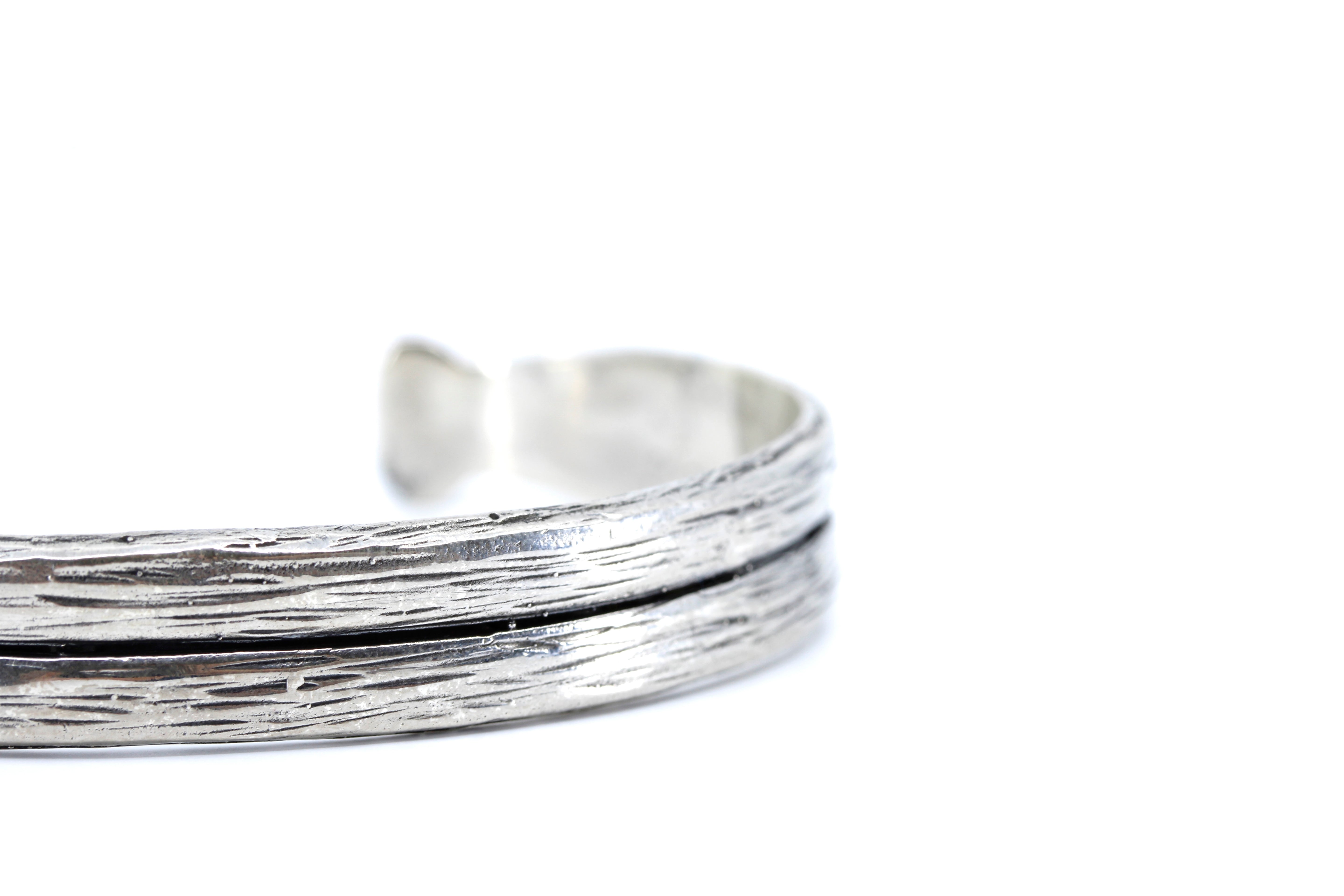 JAYA Two Row Cuff Bracelet