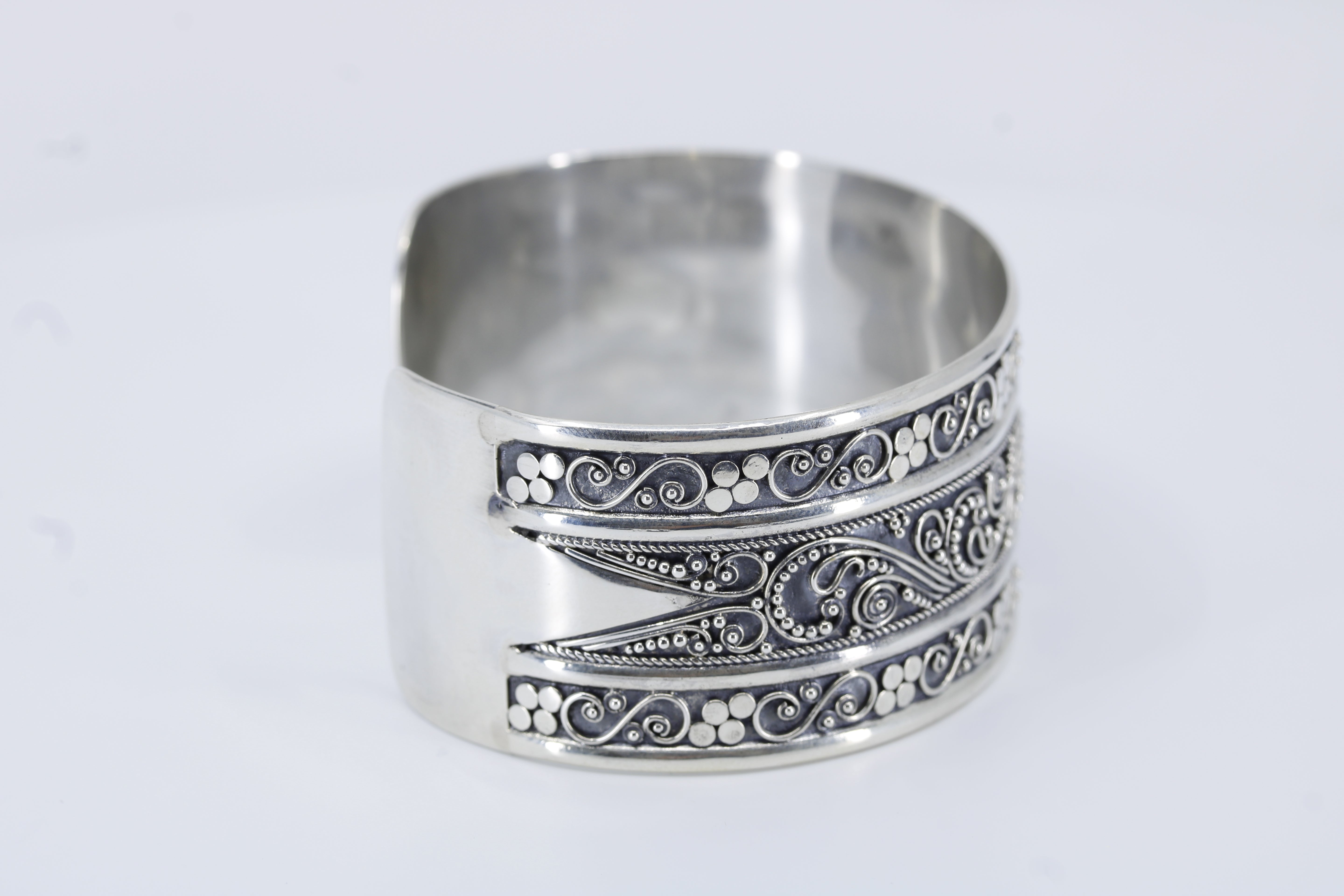 Casa Bali Engraved Cuff Bracelet