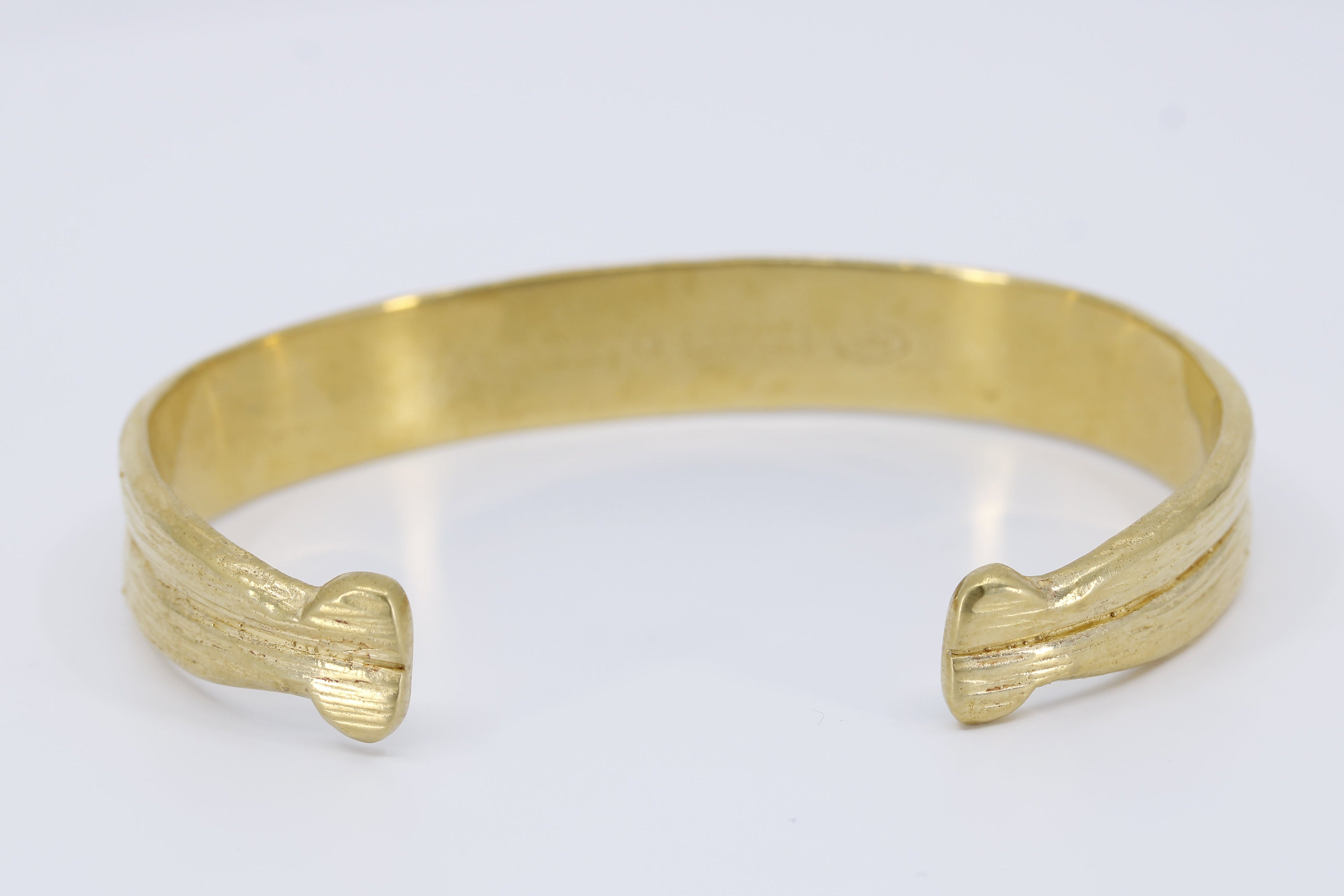 JAYA 18K Gold Vermeil Two Row Cuff Bracelet