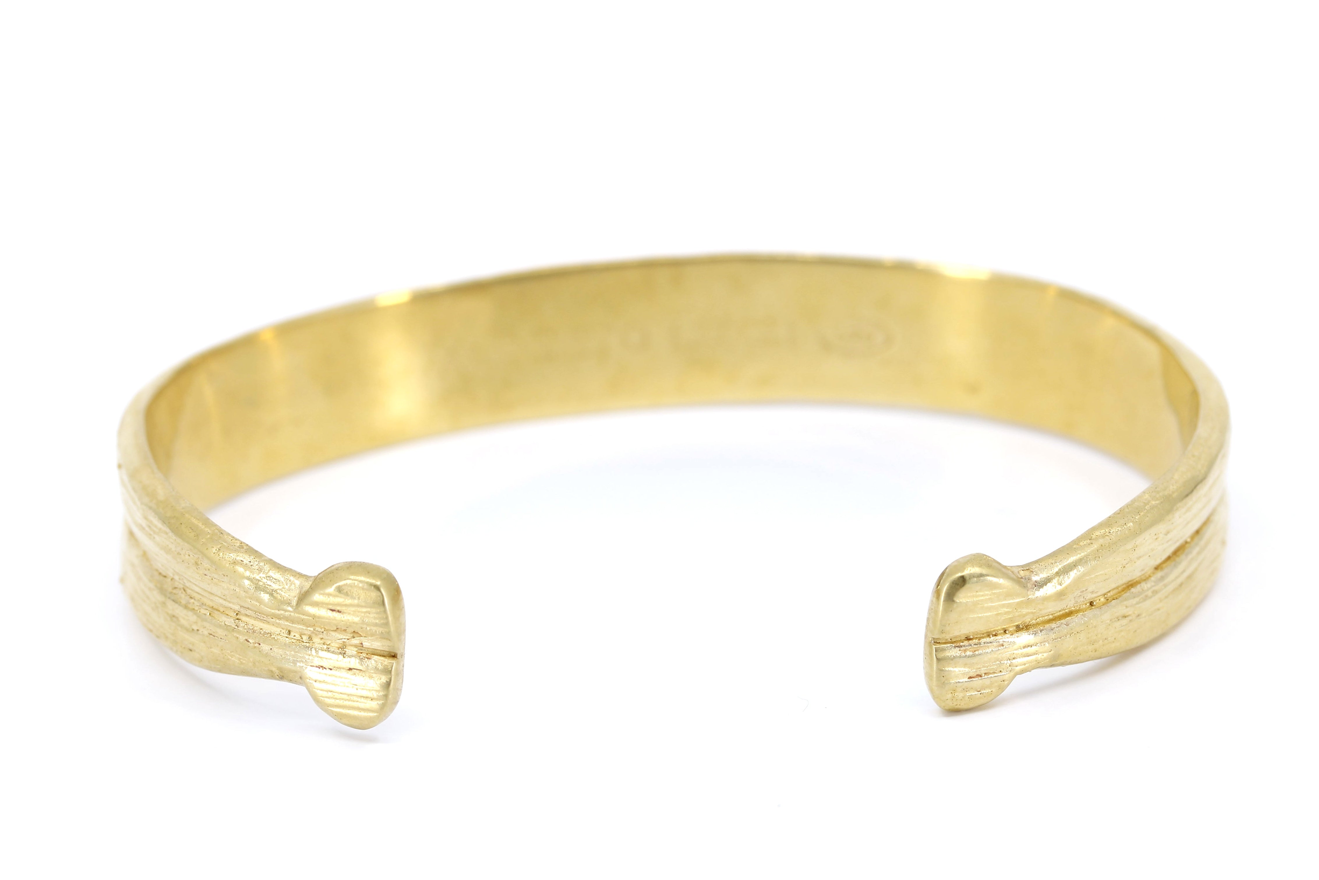 JAYA 18K Gold Vermeil Two Row Cuff Bracelet