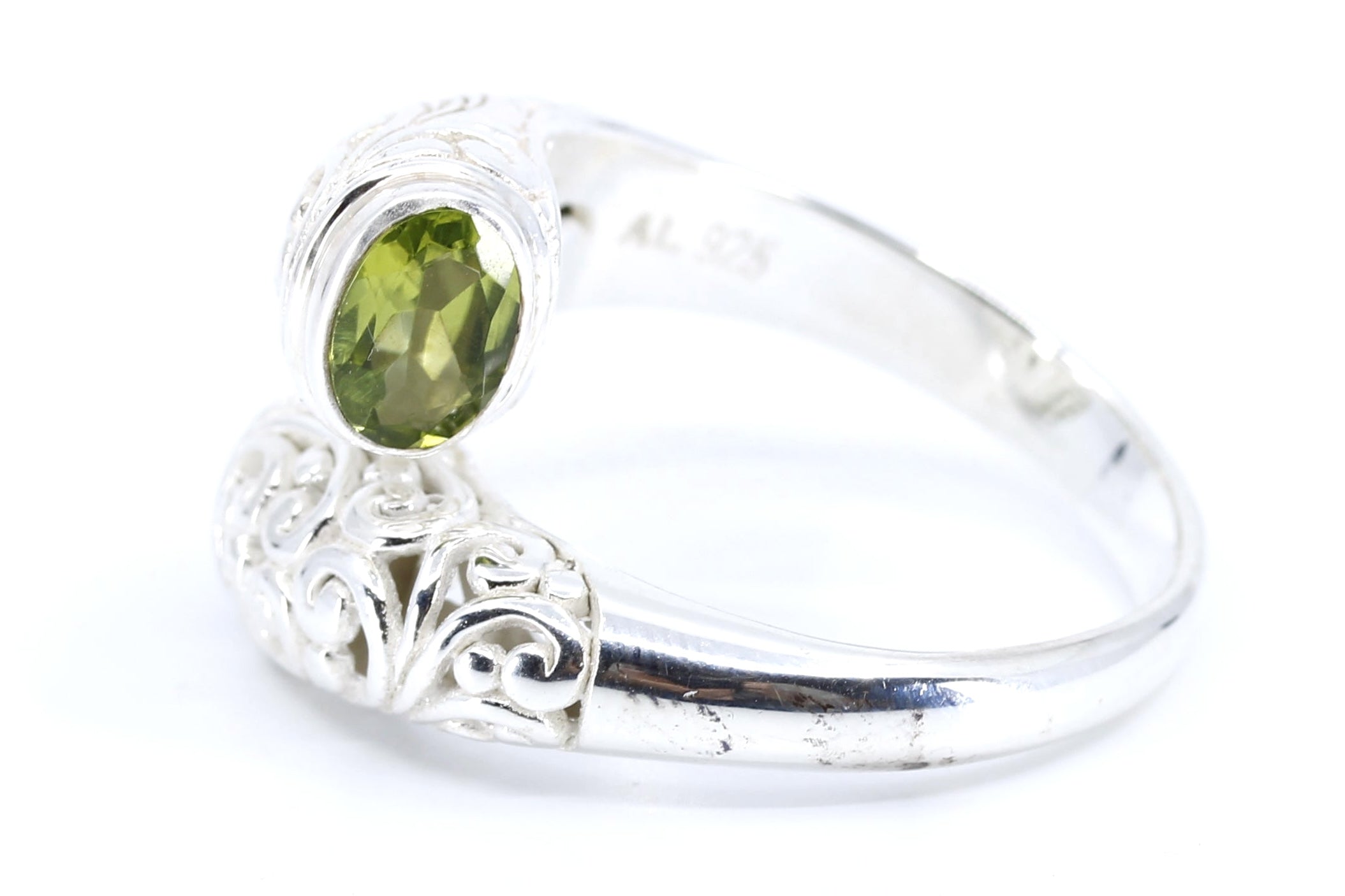 ALBA Peridot Bypass Ring