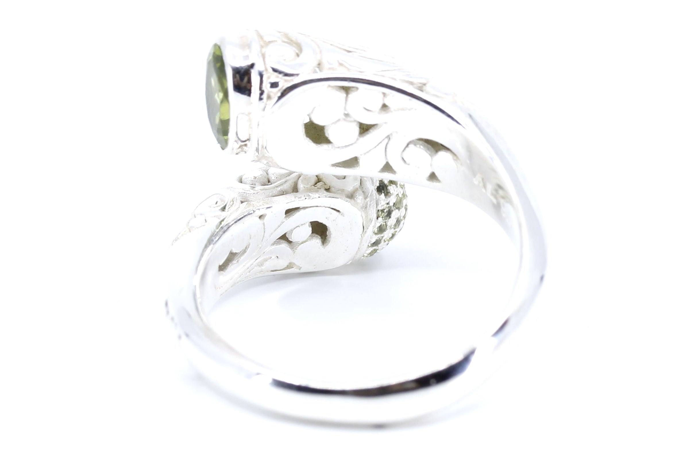 ALBA Peridot Bypass Ring
