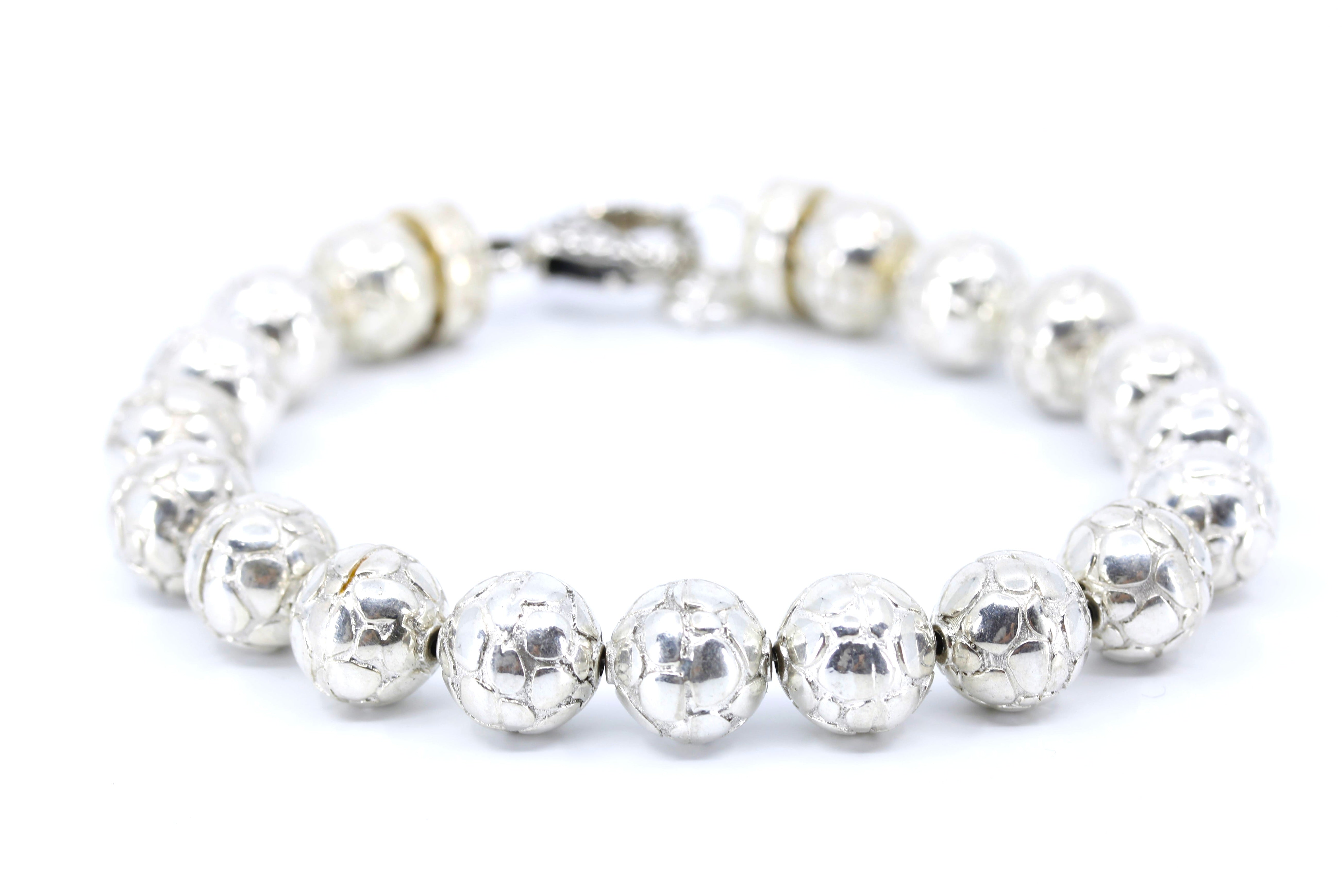 BOND Polished Silver Bracelet