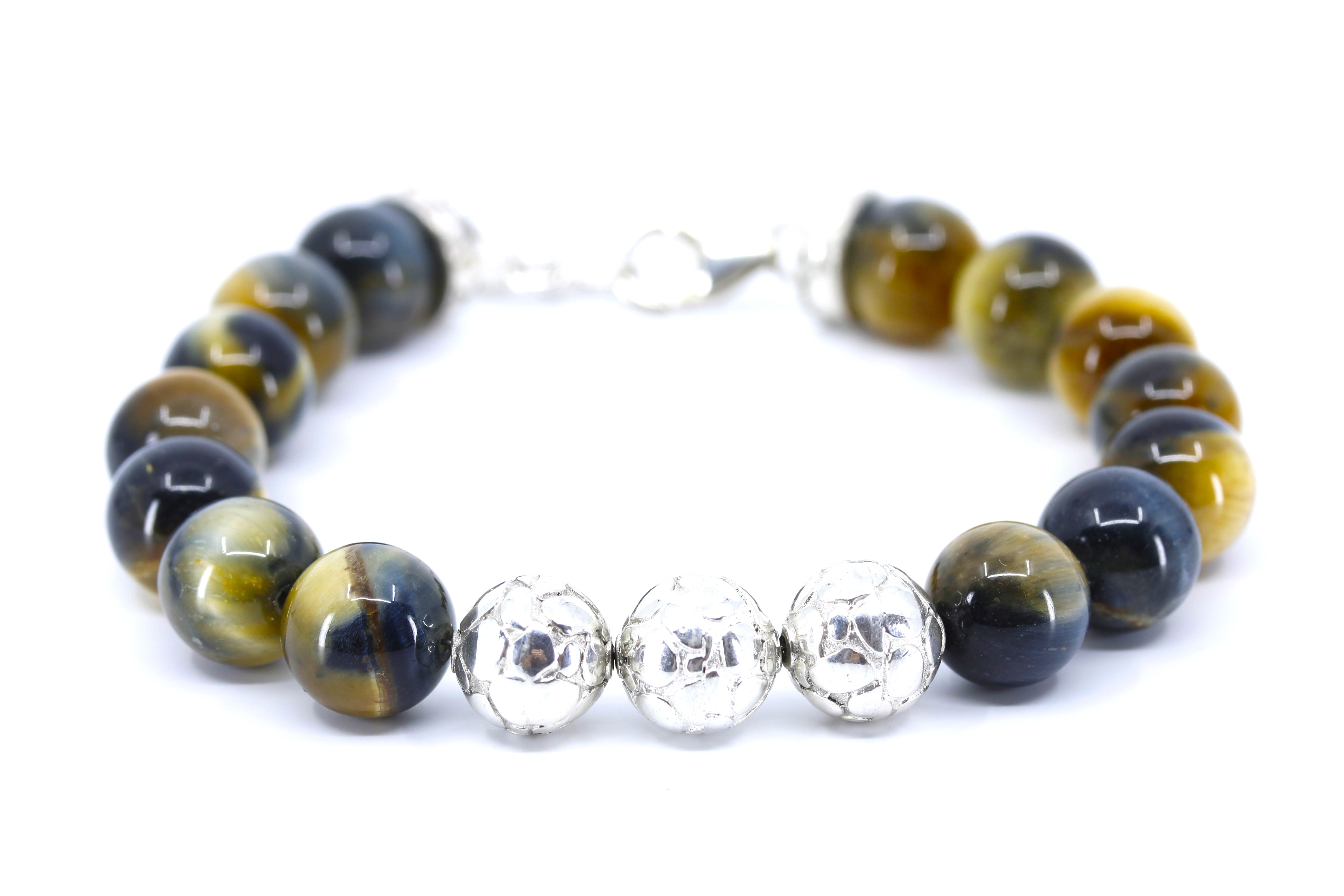 BOND Tiger Eye Triple Lock Bracelet