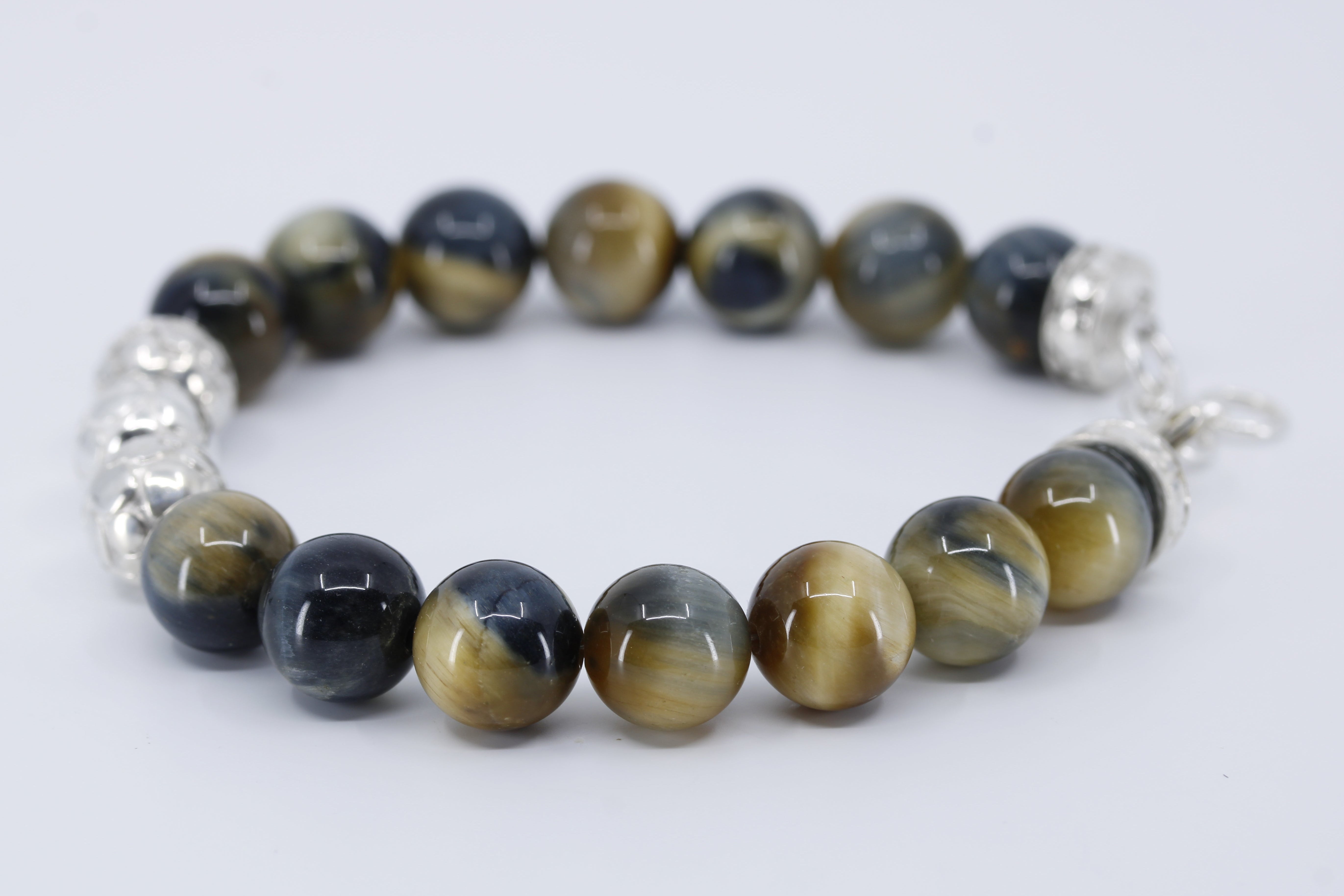 BOND Tiger Eye Triple Lock Bracelet